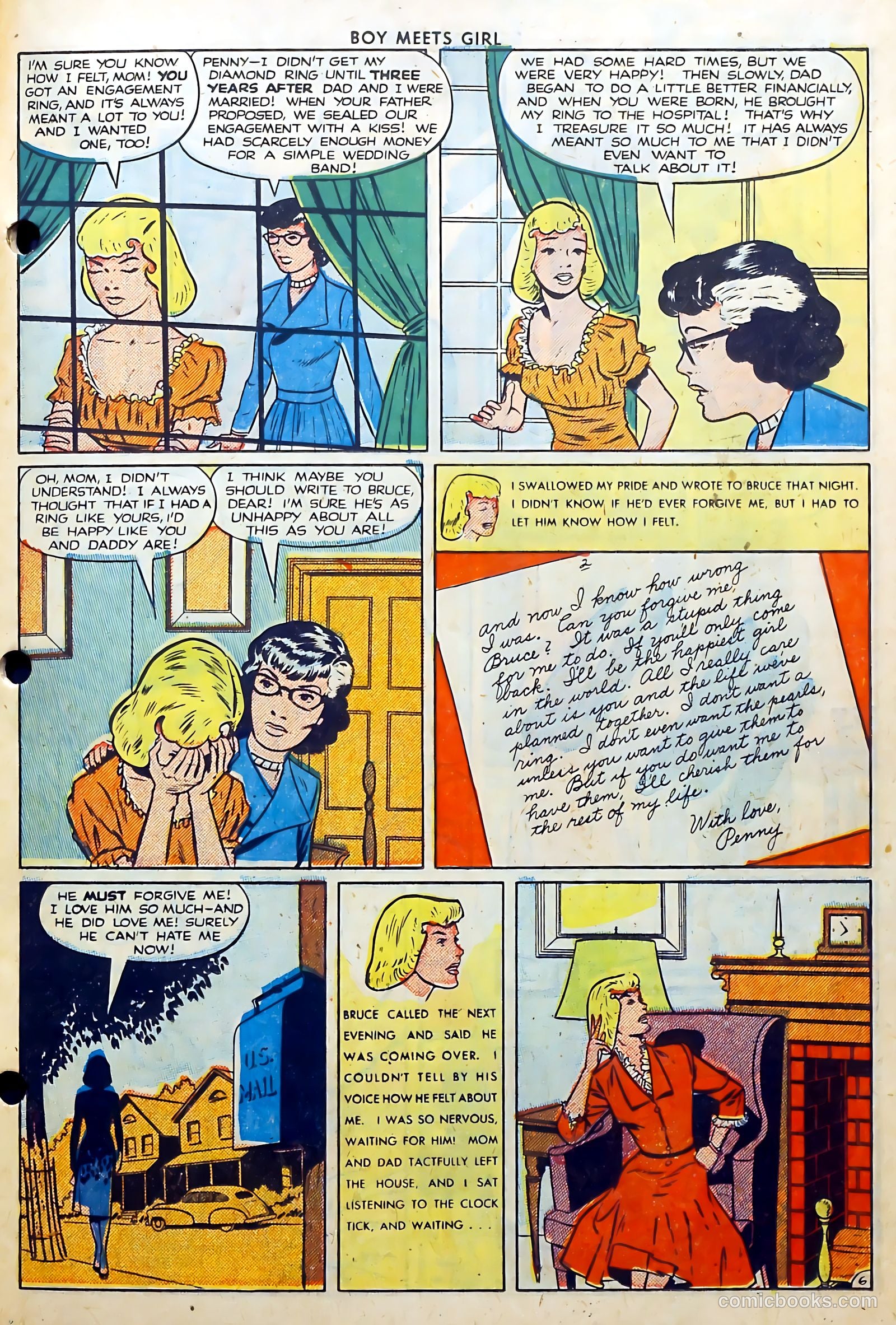Boy Meets Girl #7 (1951) — page 17 of 52