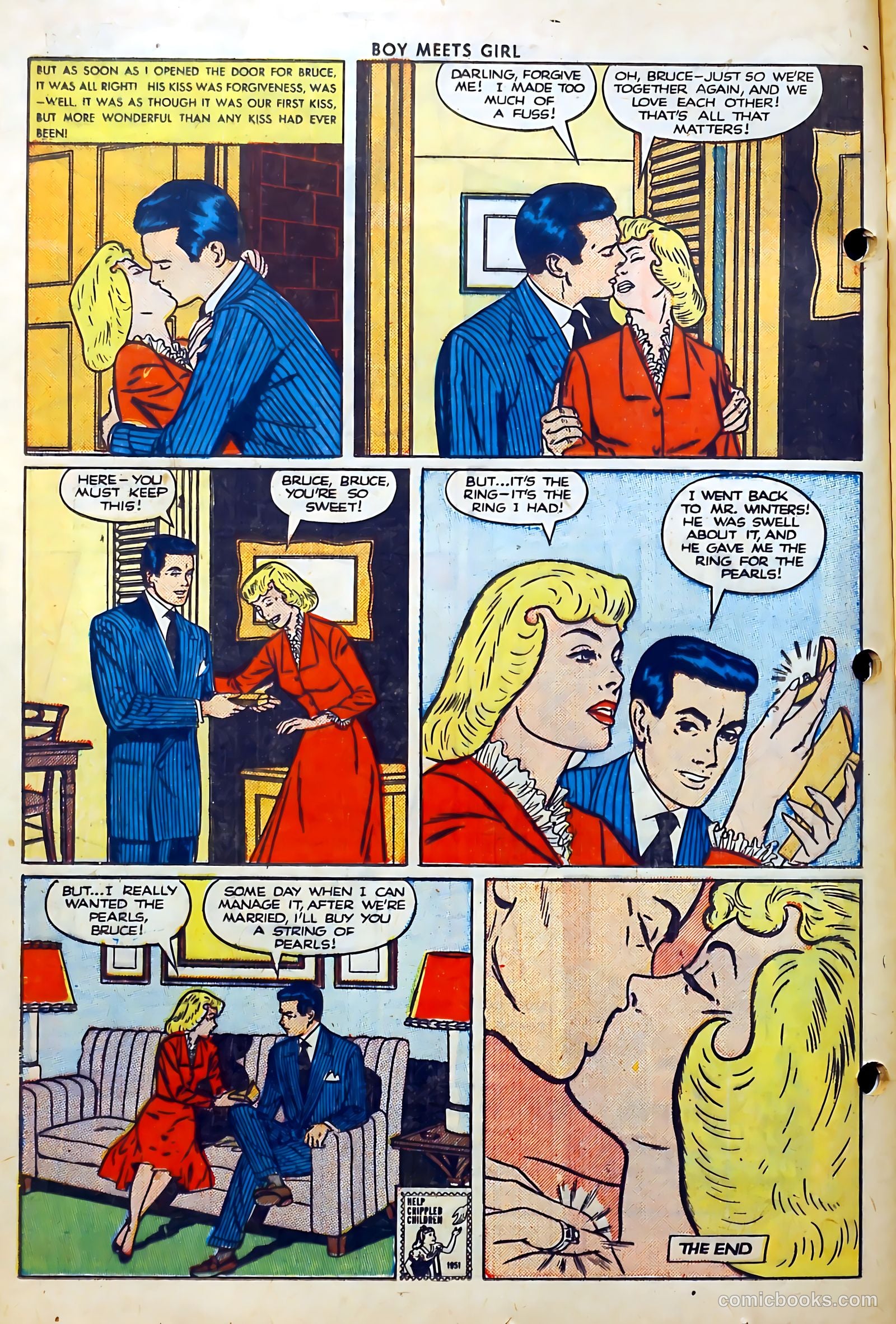 Boy Meets Girl #7 (1951) — page 18 of 52
