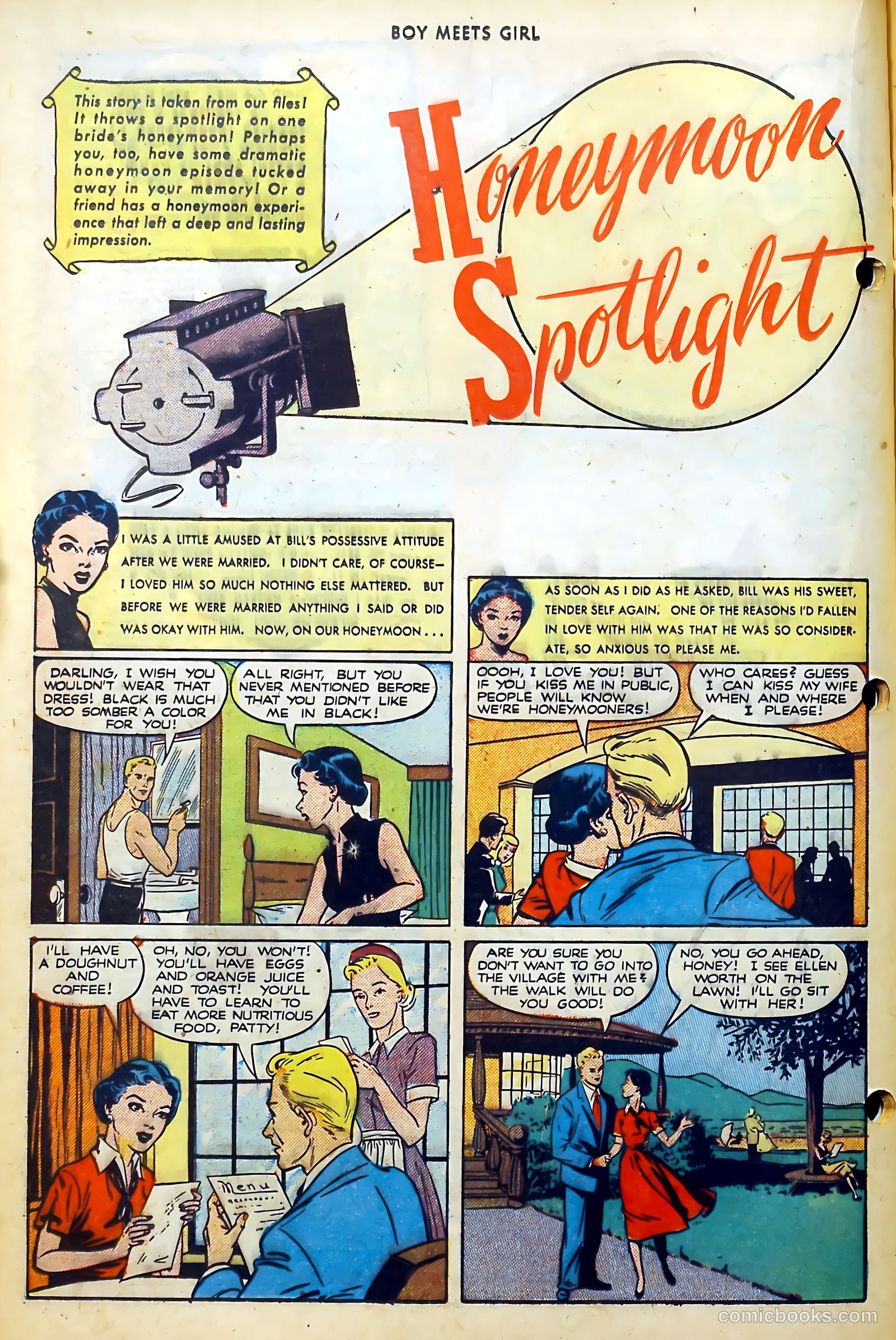 Boy Meets Girl #7 (1951) — page 20 of 52
