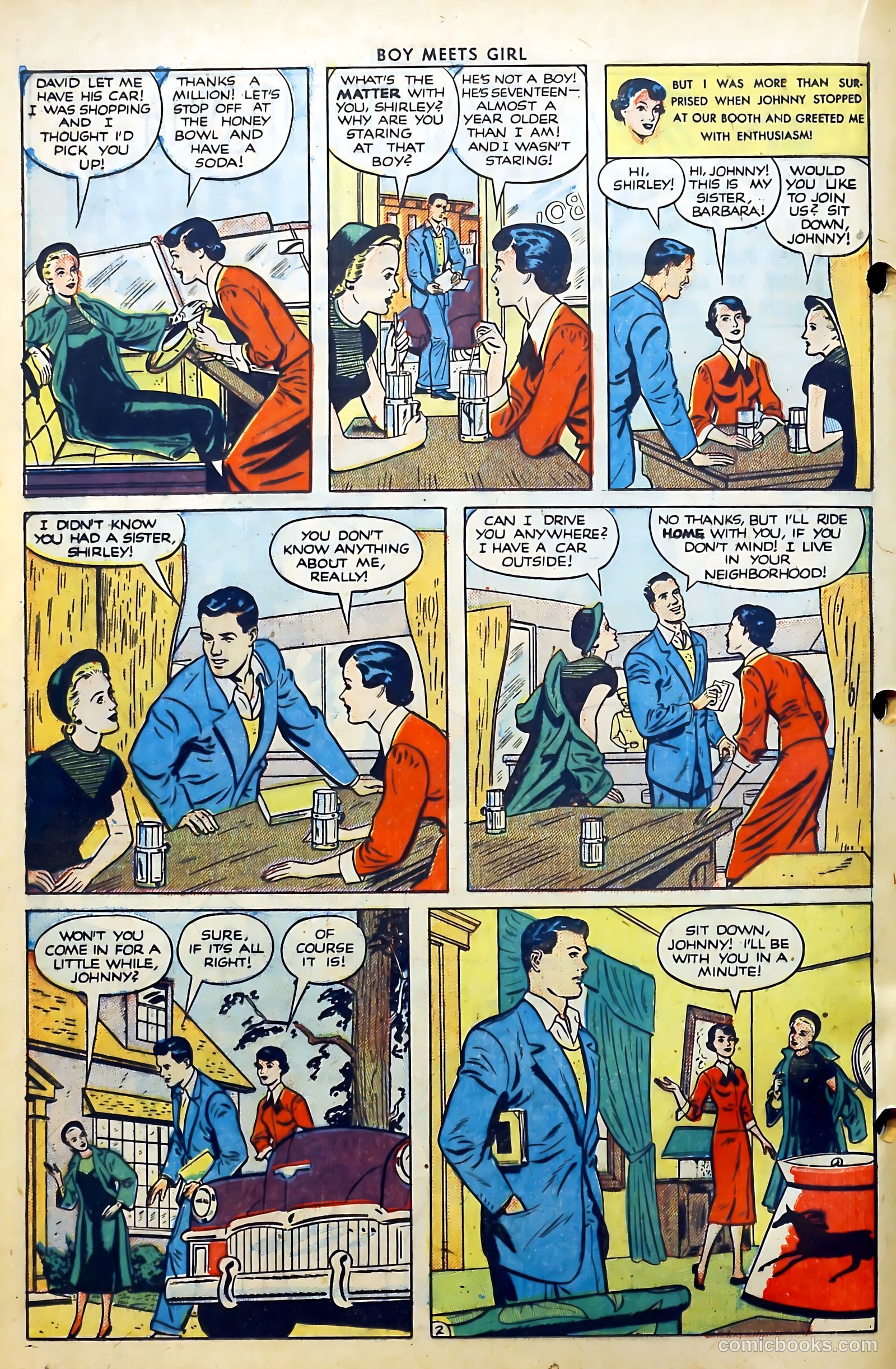 Boy Meets Girl #7 (1951) — page 28 of 52