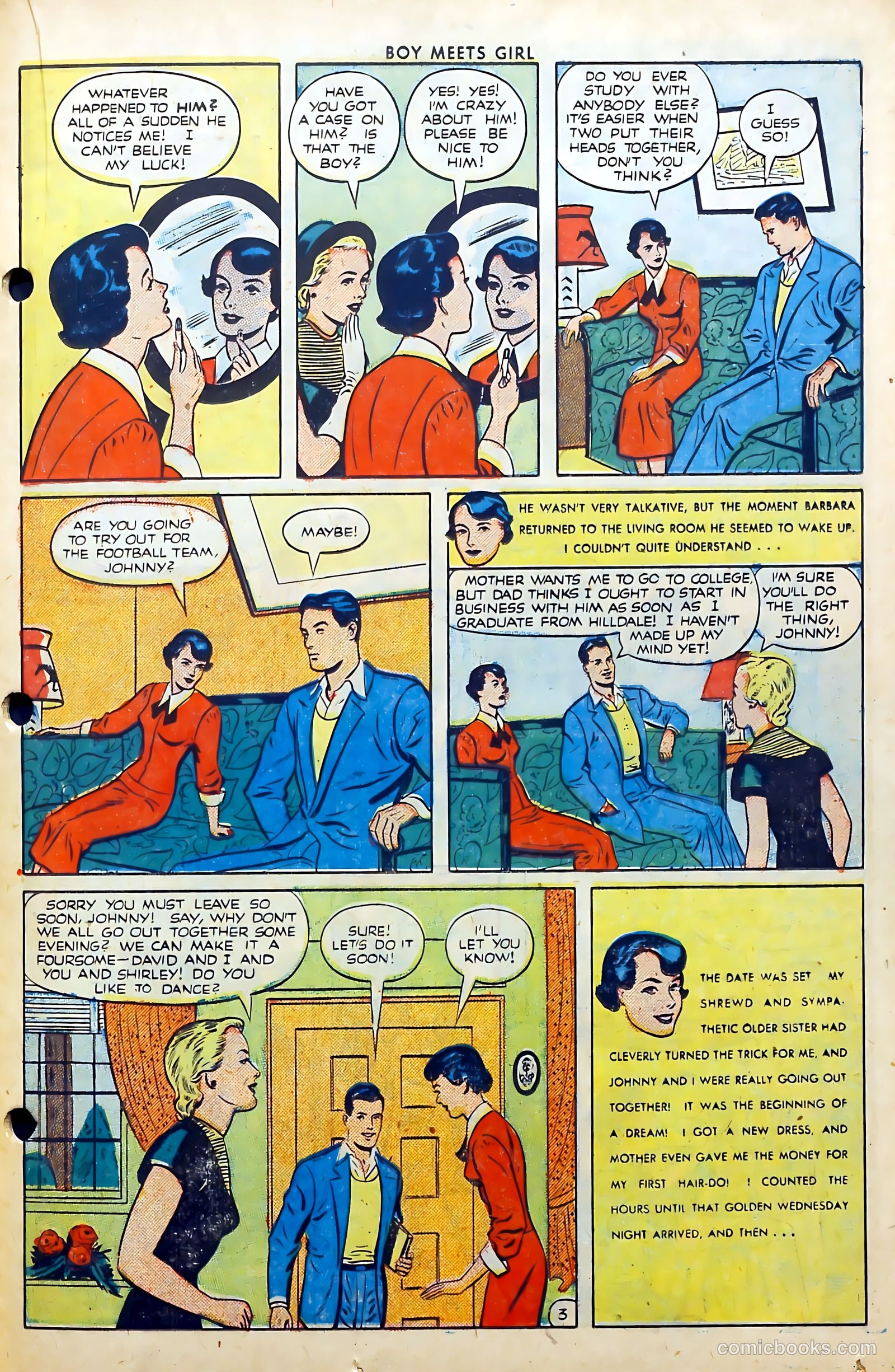 Boy Meets Girl #7 (1951) — page 29 of 52
