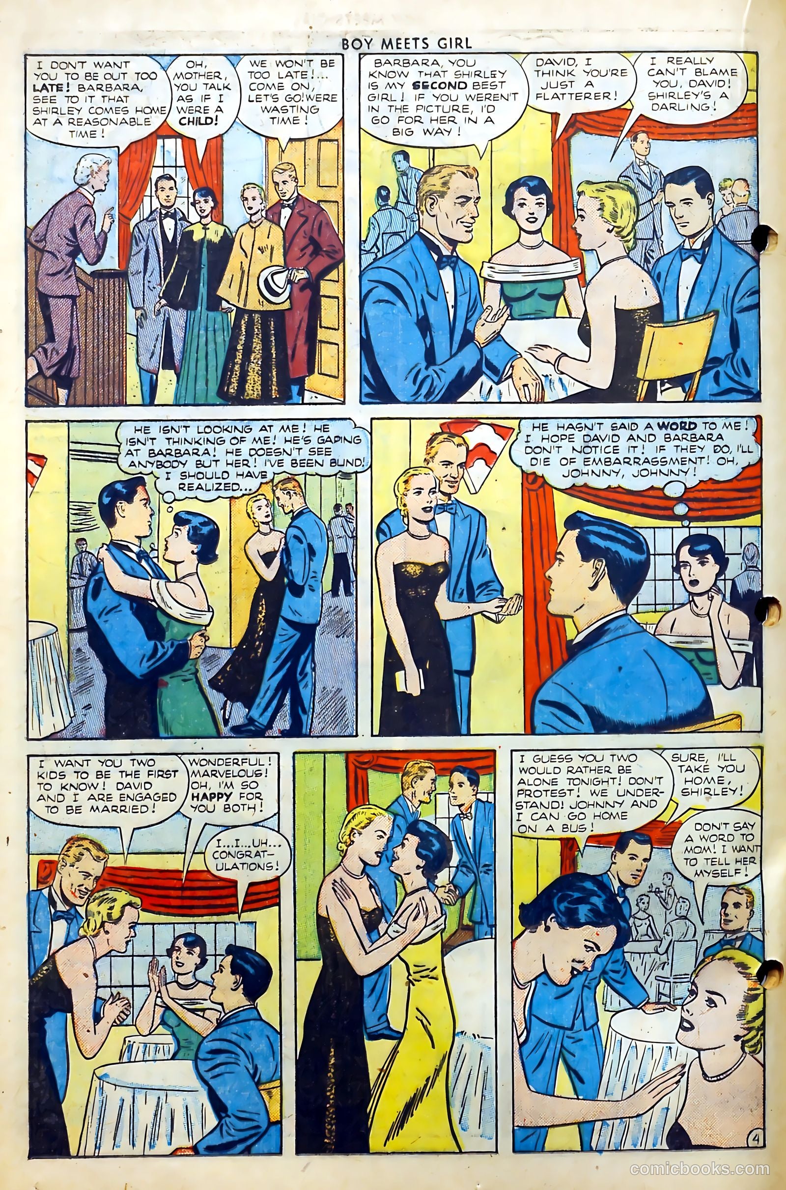 Boy Meets Girl #7 (1951) — page 30 of 52