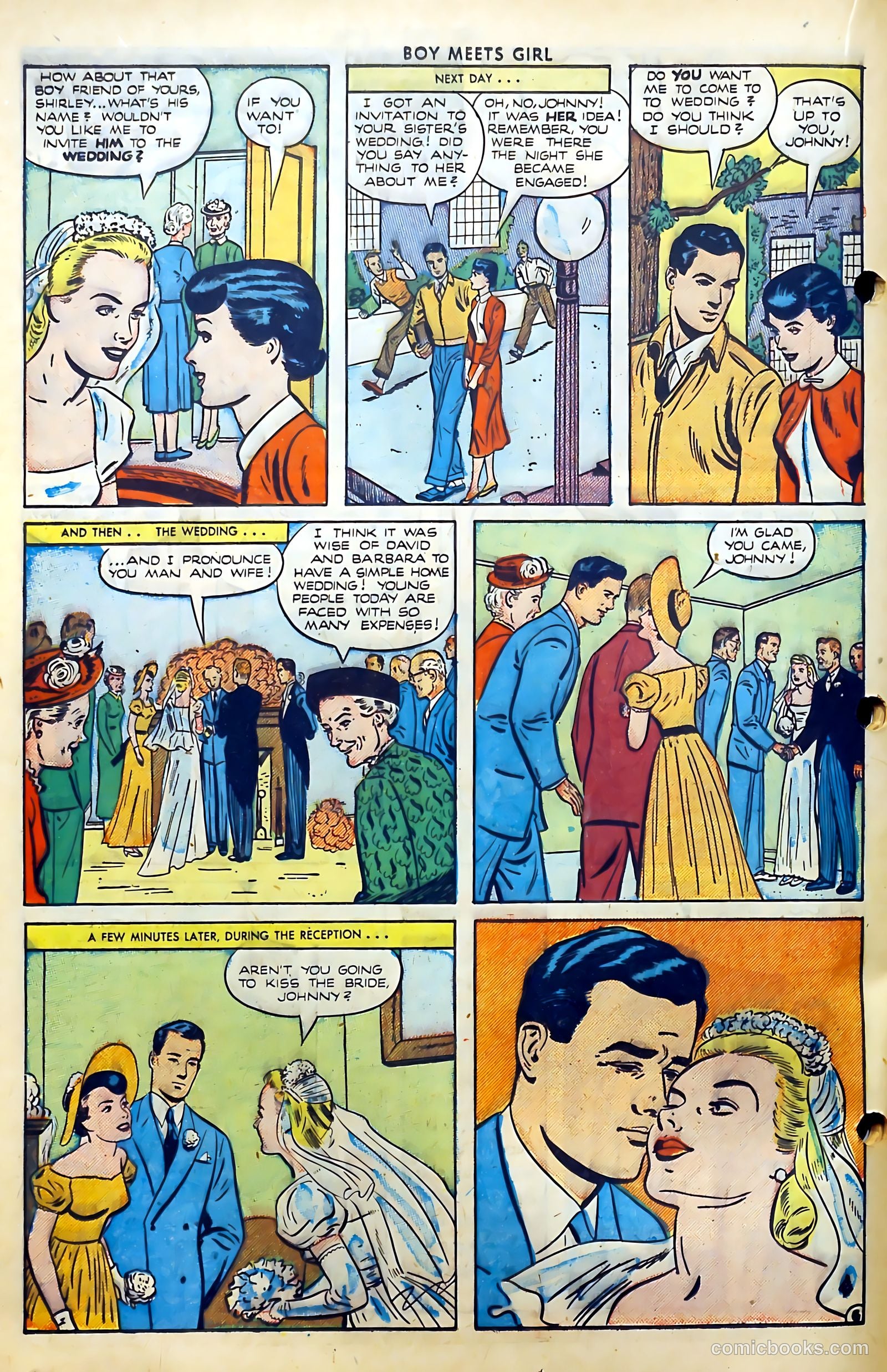 Boy Meets Girl #7 (1951) — page 32 of 52