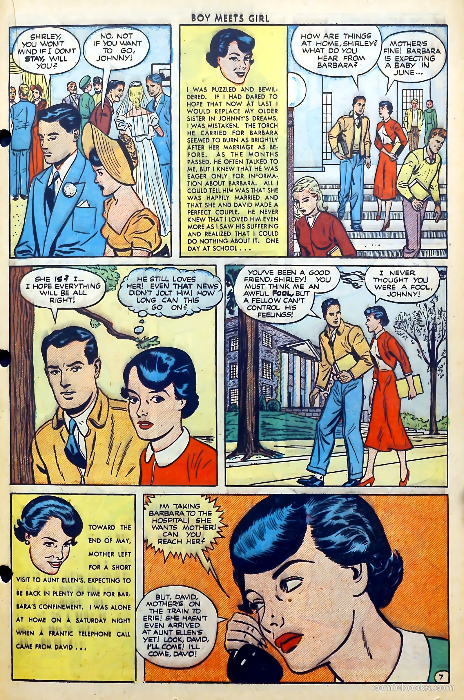Boy Meets Girl #7 (1951) — page 33 of 52
