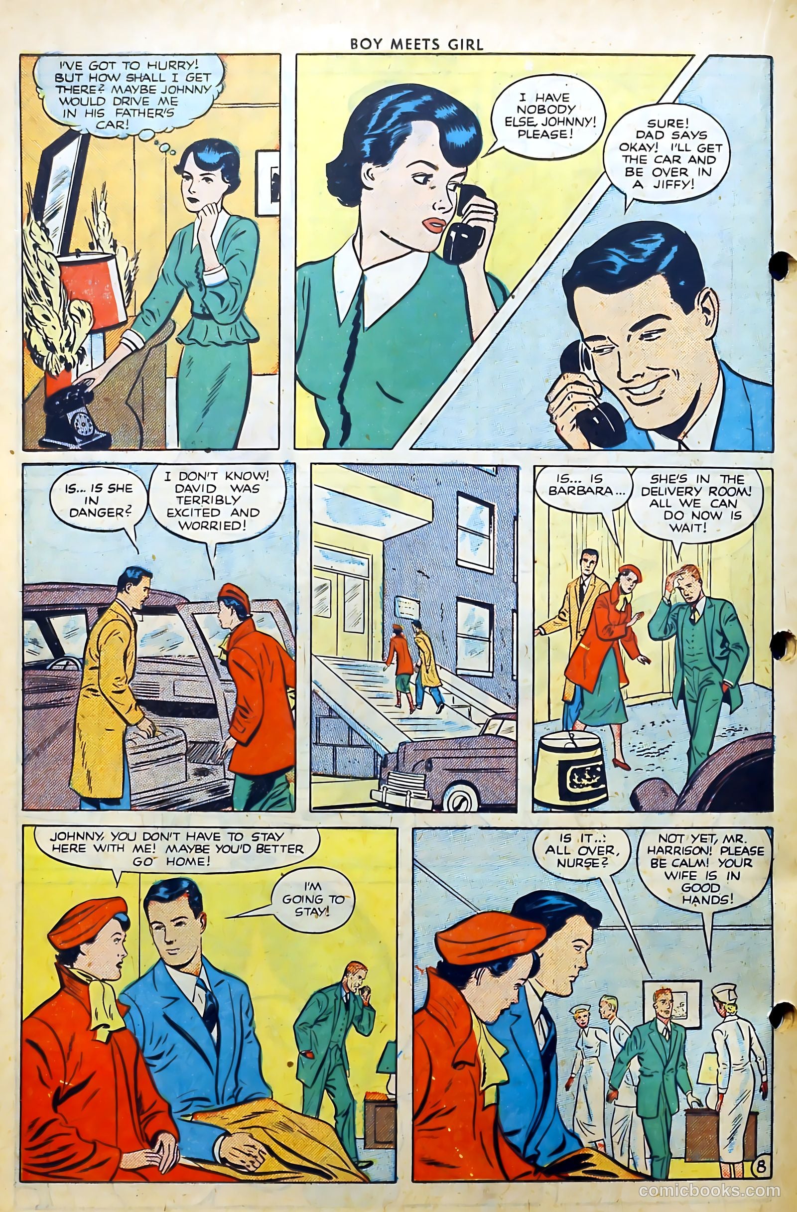 Boy Meets Girl #7 (1951) — page 34 of 52
