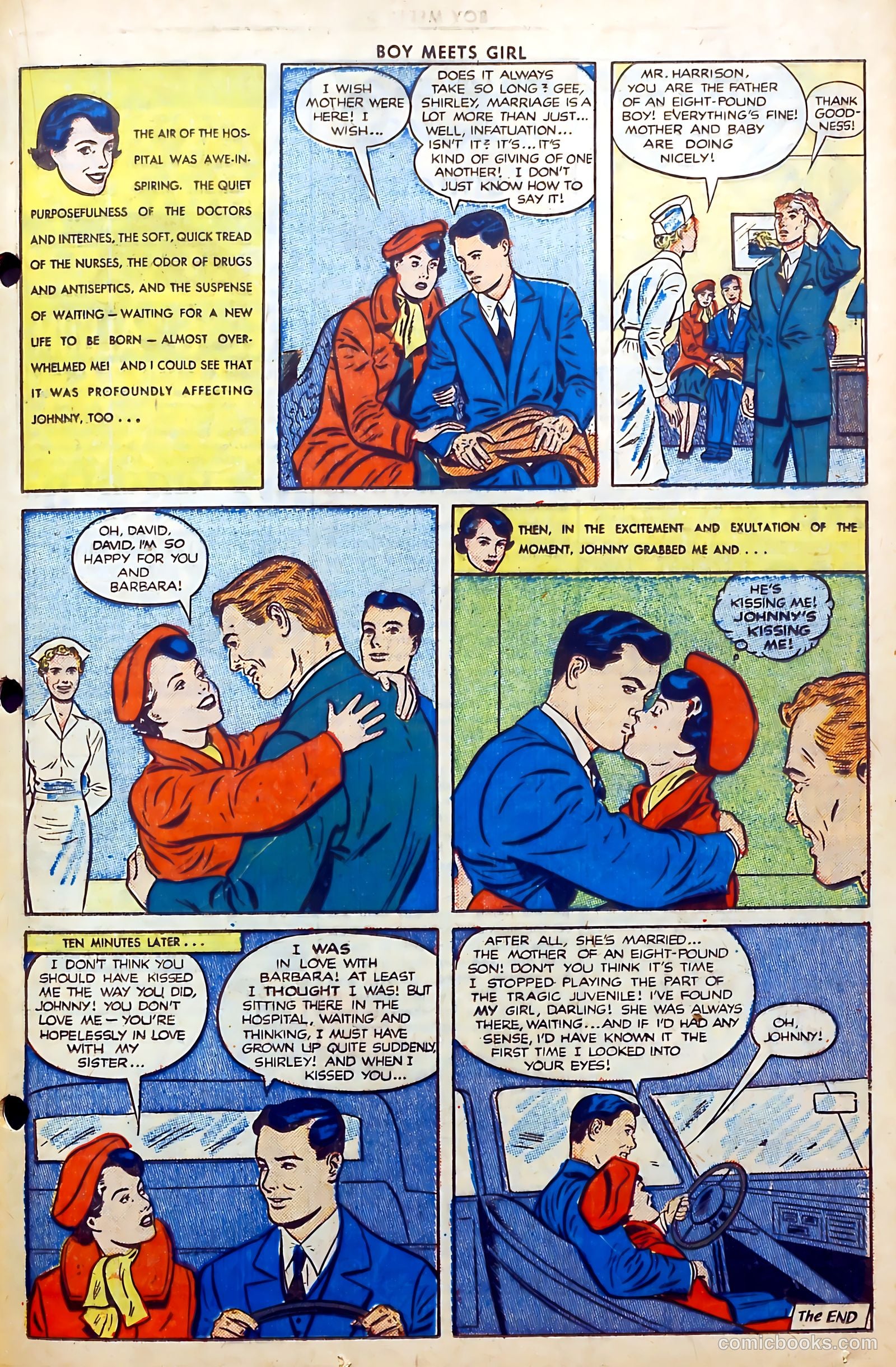 Boy Meets Girl #7 (1951) — page 35 of 52