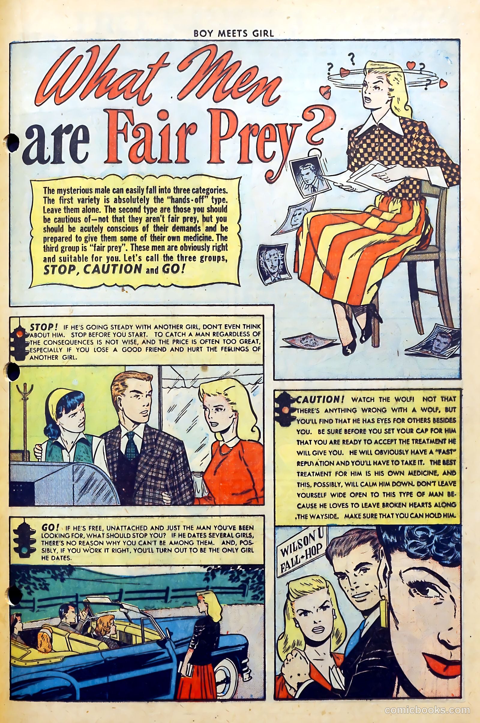 Boy Meets Girl #7 (1951) — page 37 of 52