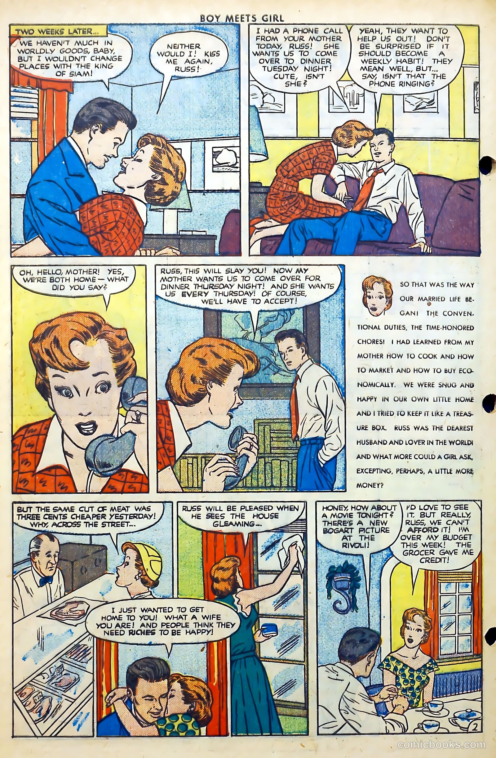 Boy Meets Girl #7 (1951) — page 42 of 52