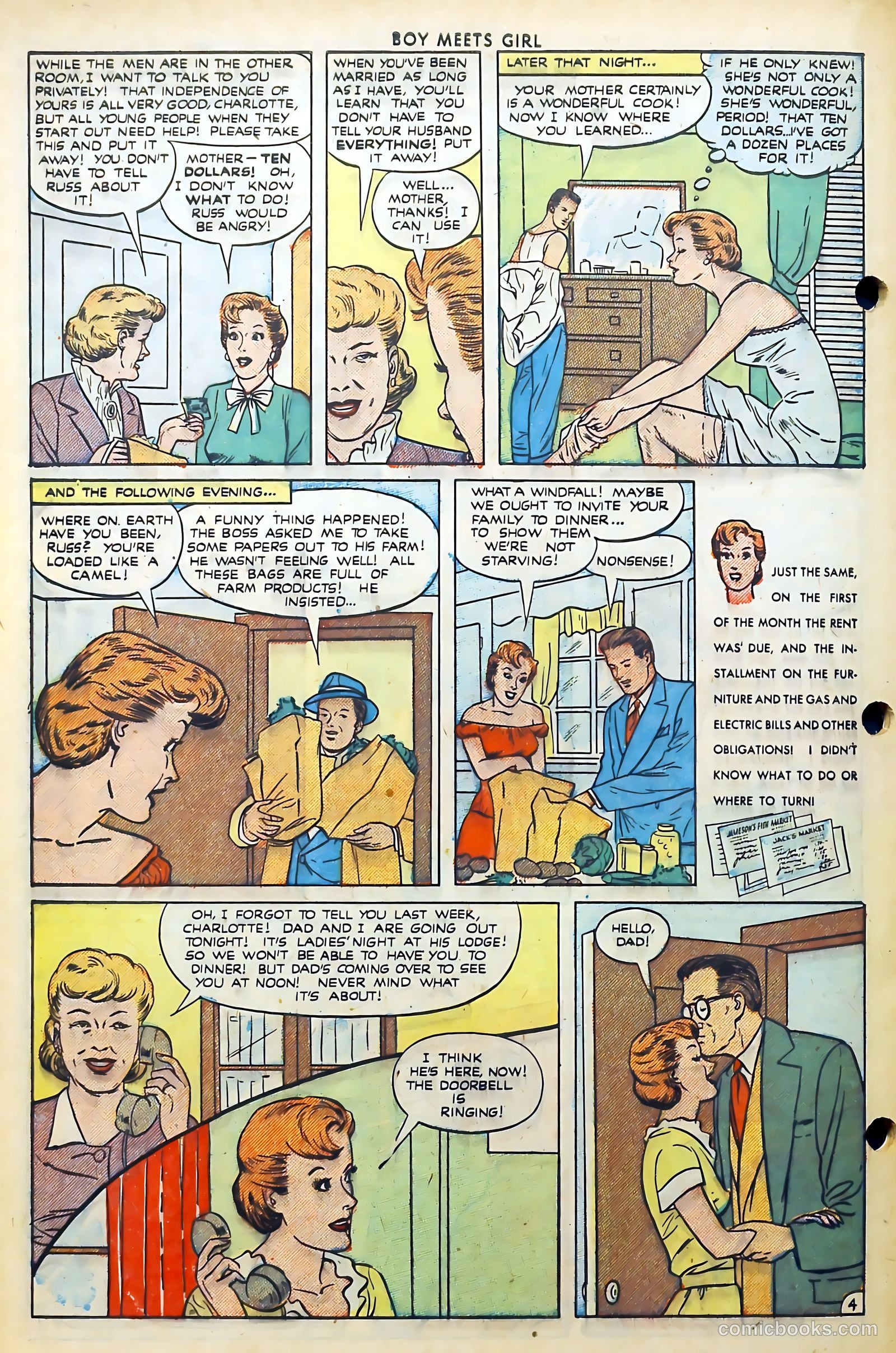 Boy Meets Girl #7 (1951) — page 44 of 52
