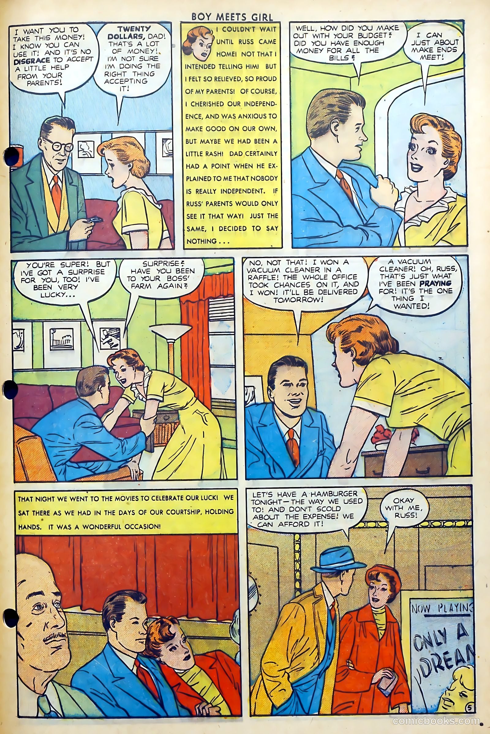 Boy Meets Girl #7 (1951) — page 45 of 52