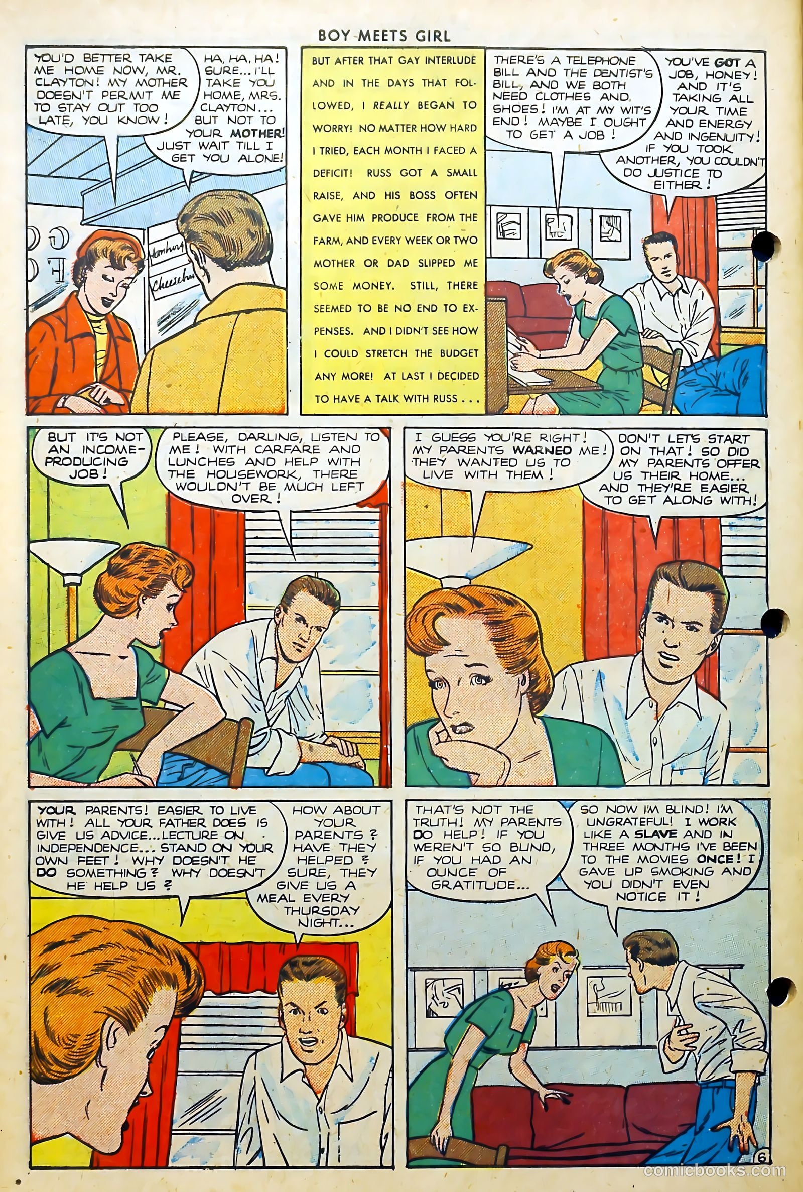 Boy Meets Girl #7 (1951) — page 46 of 52
