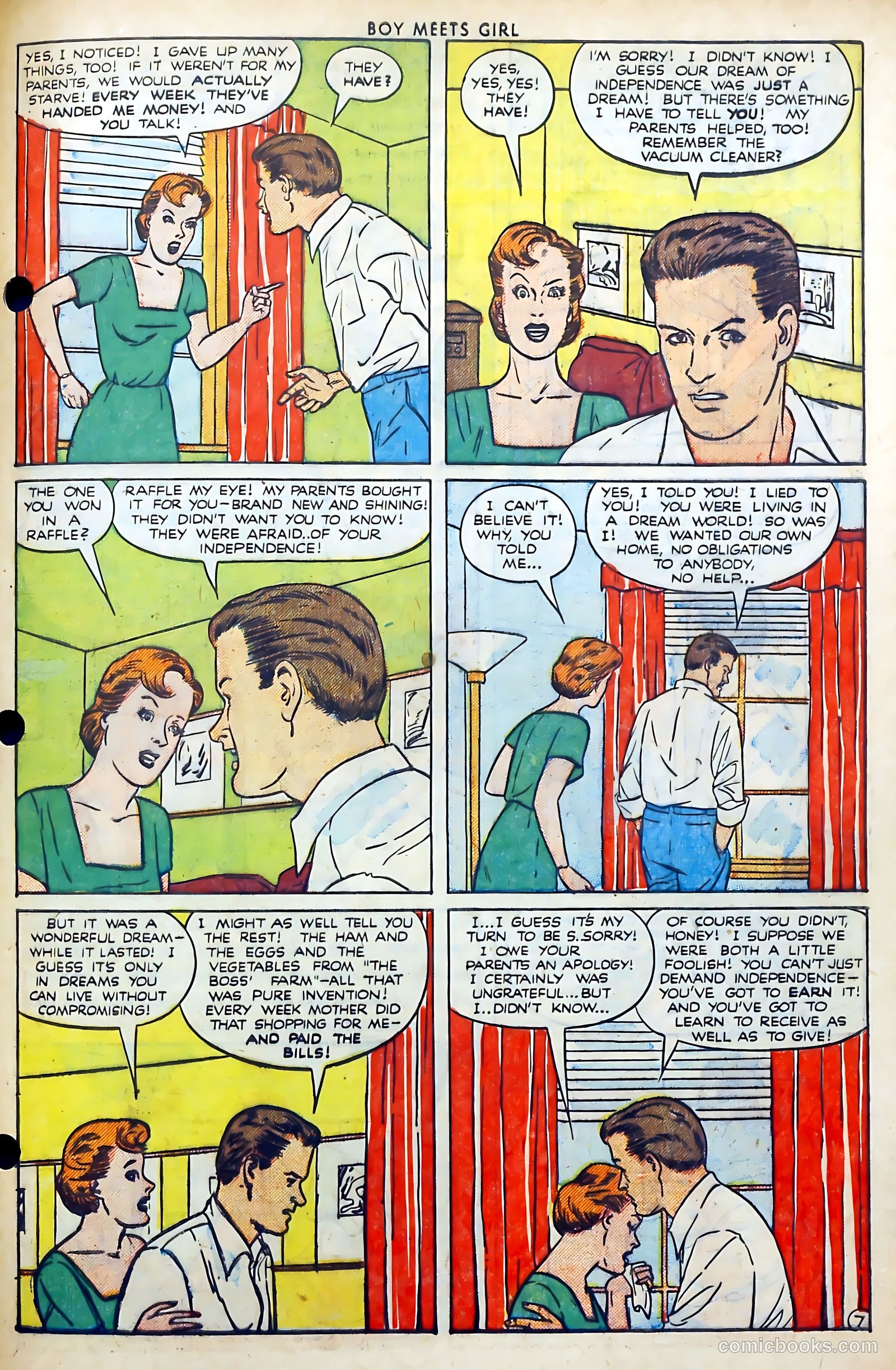 Boy Meets Girl #7 (1951) — page 47 of 52