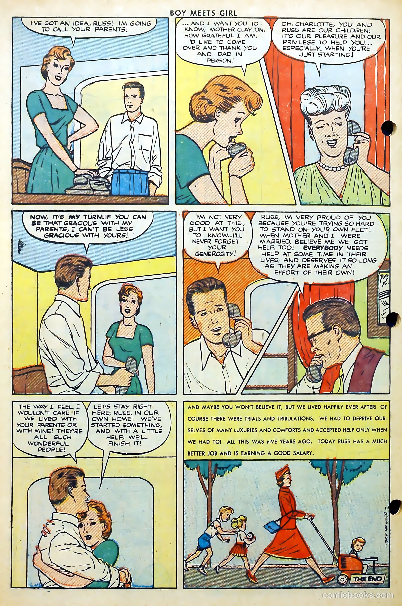 Boy Meets Girl #7 (1951) — page 48 of 52