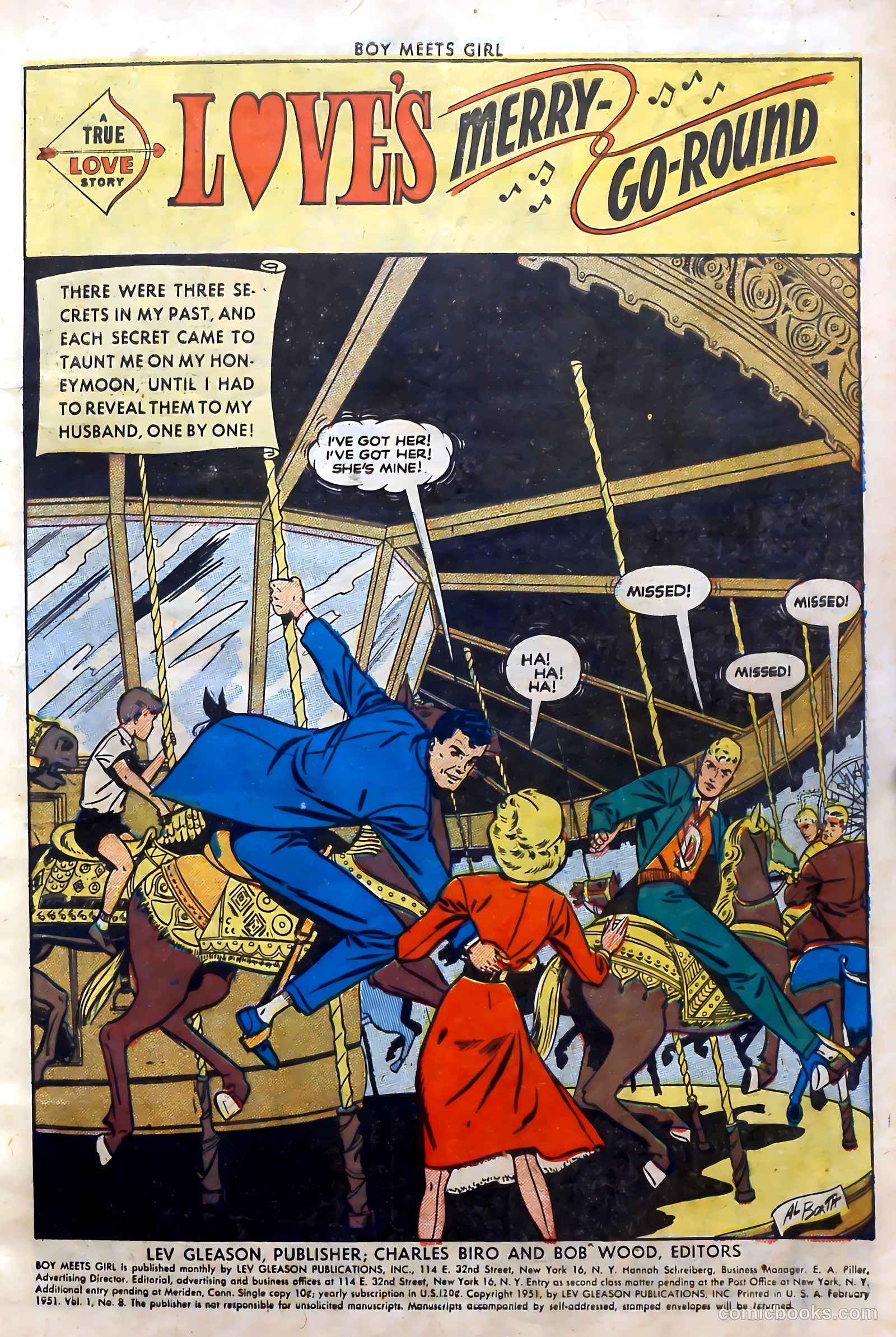 Boy Meets Girl #8 (1951) — page 3 of 52