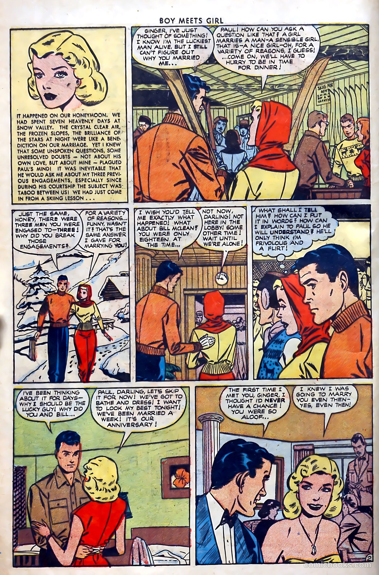 Boy Meets Girl #8 (1951) — page 4 of 52