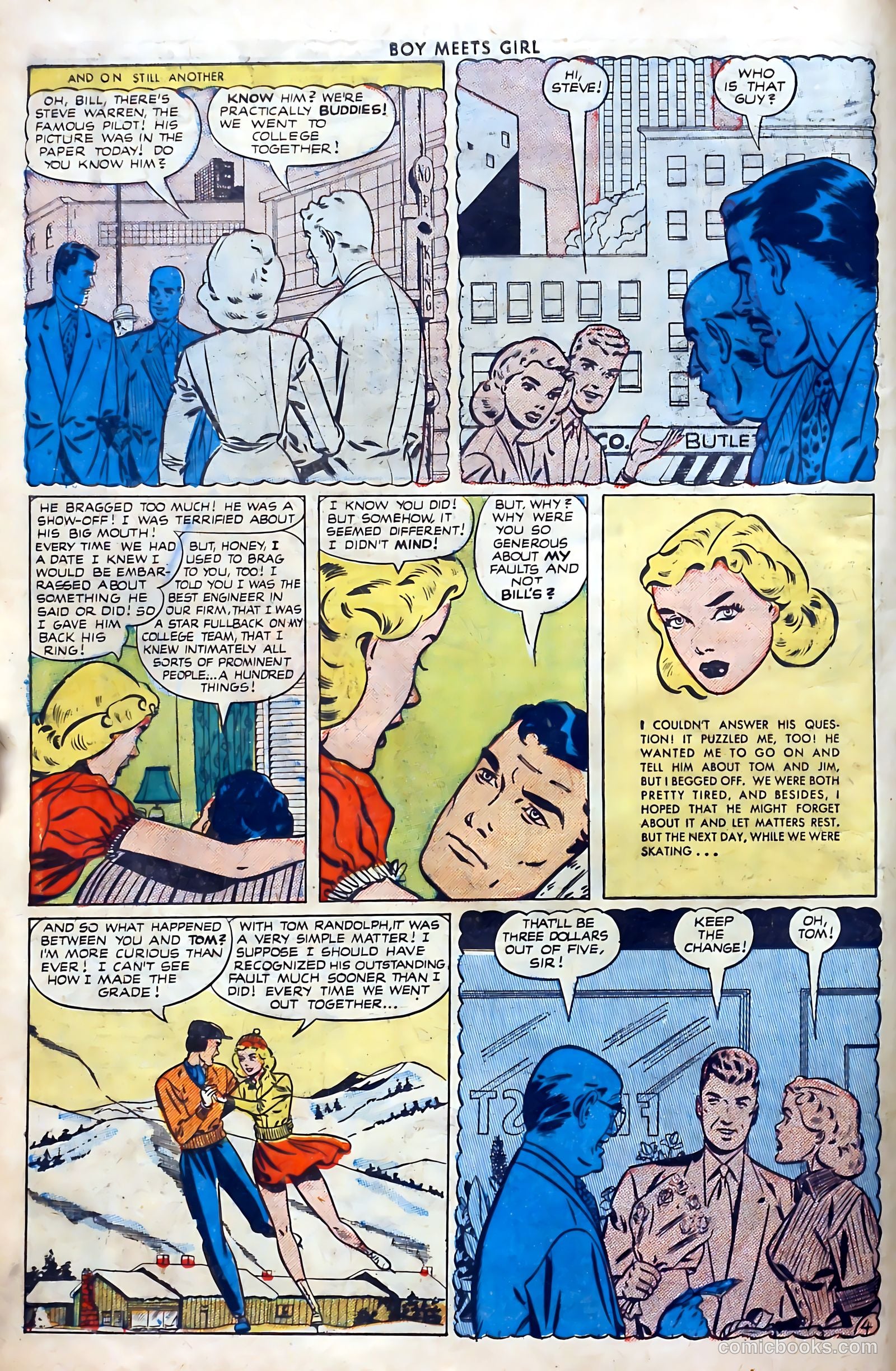 Boy Meets Girl #8 (1951) — page 6 of 52