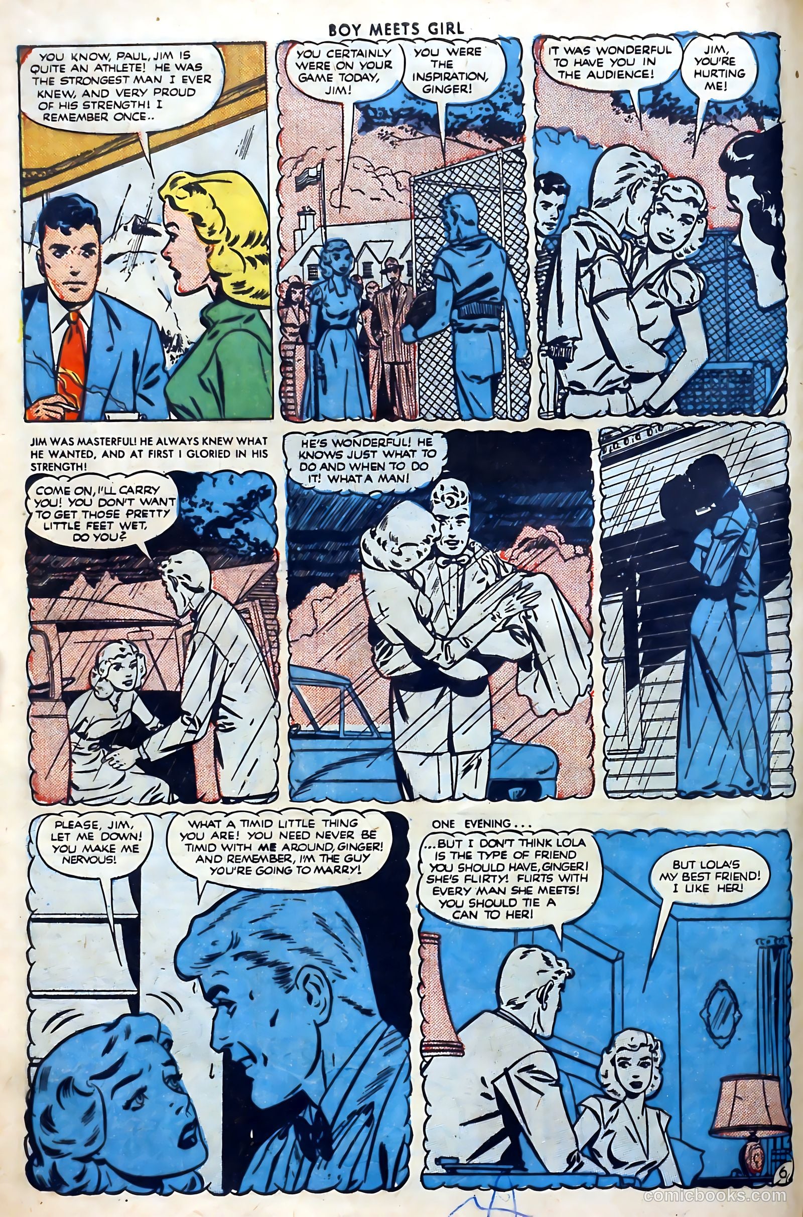Boy Meets Girl #8 (1951) — page 8 of 52