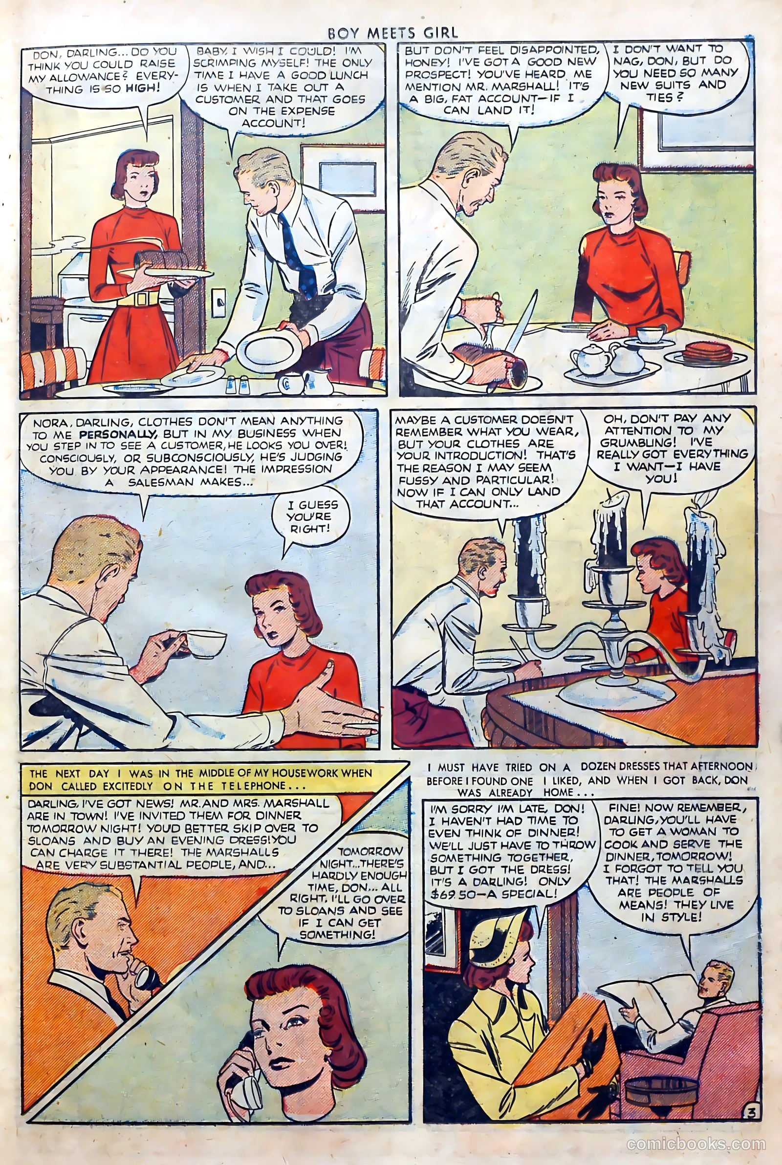 Boy Meets Girl #8 (1951) — page 15 of 52