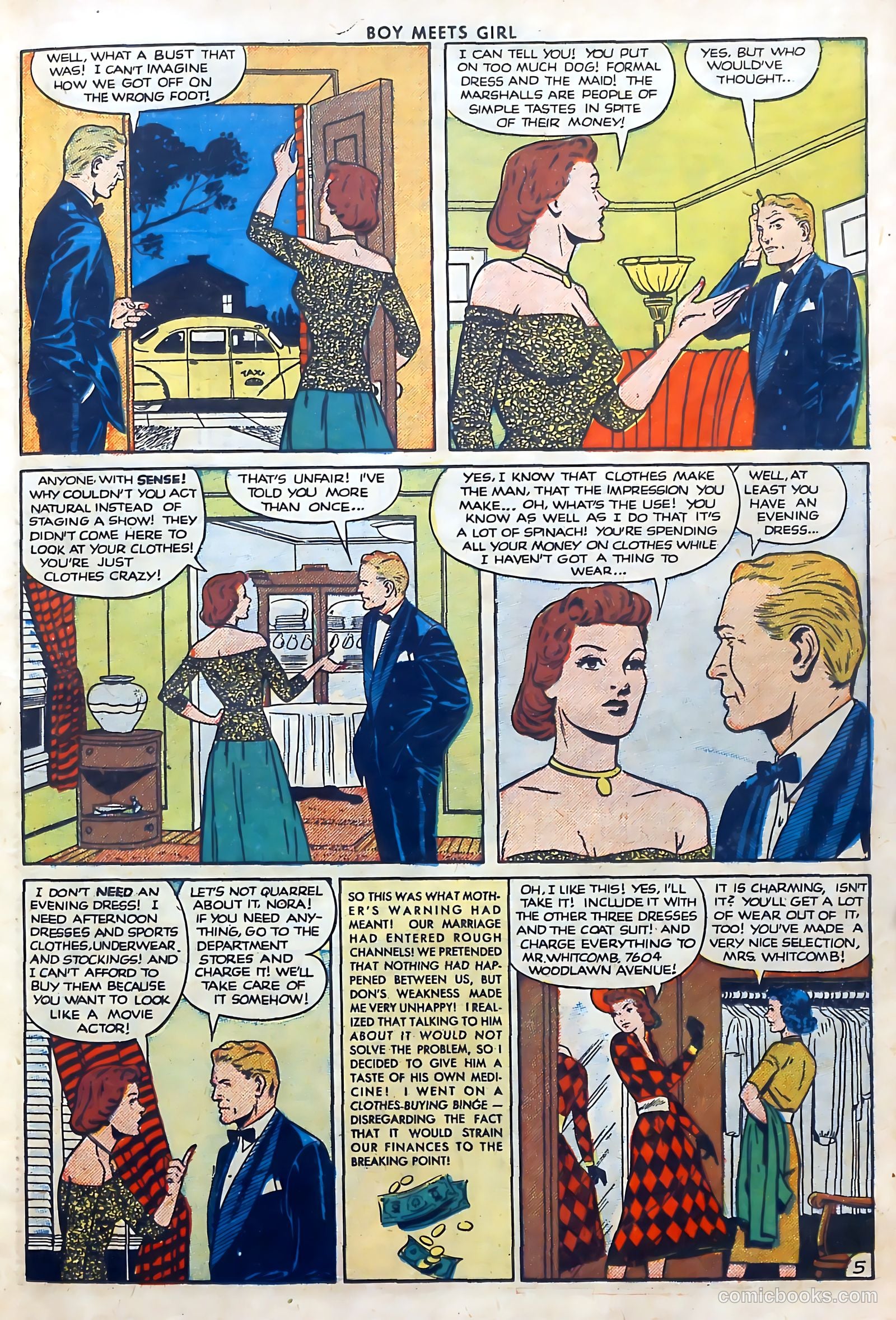 Boy Meets Girl #8 (1951) — page 17 of 52