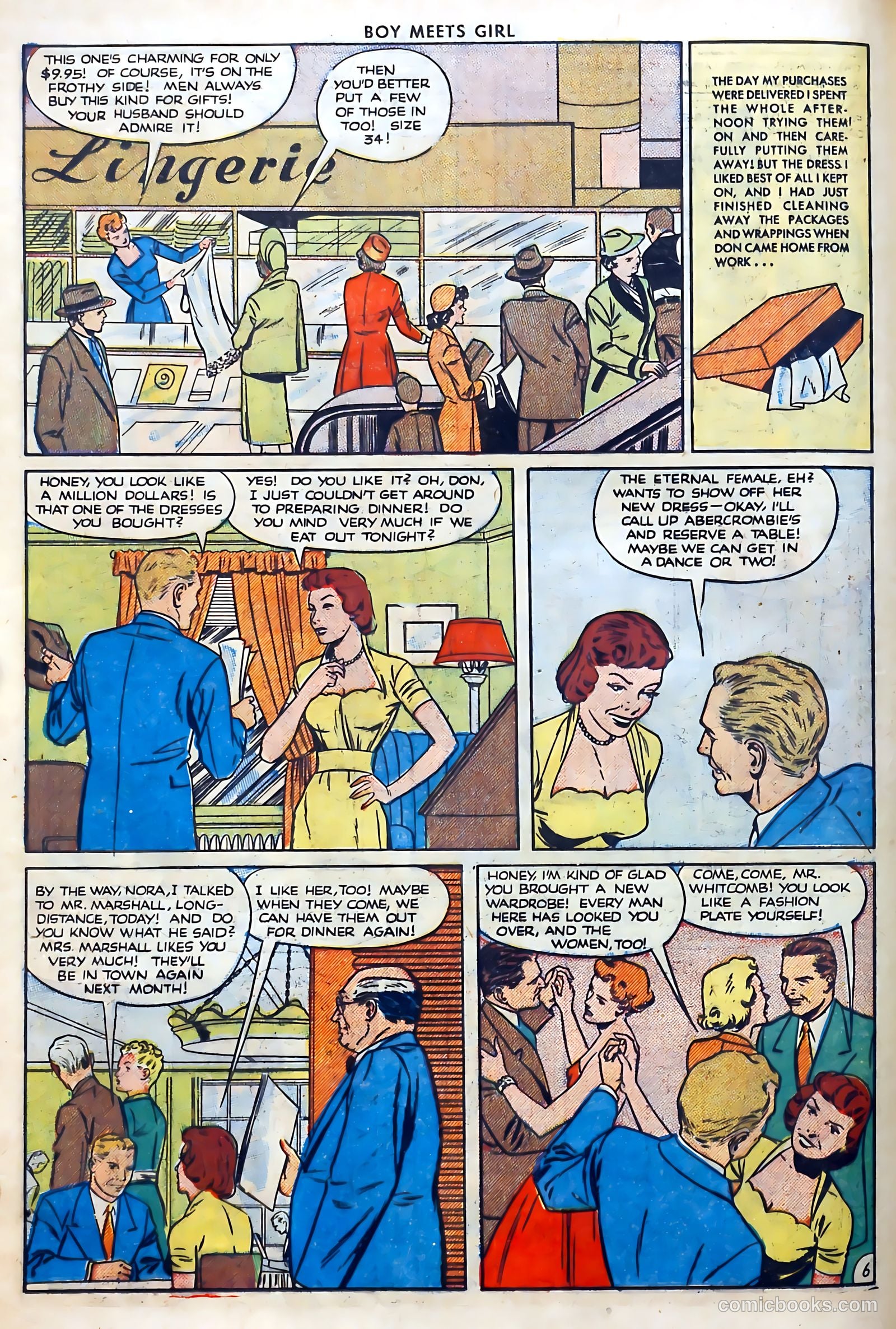 Boy Meets Girl #8 (1951) — page 18 of 52