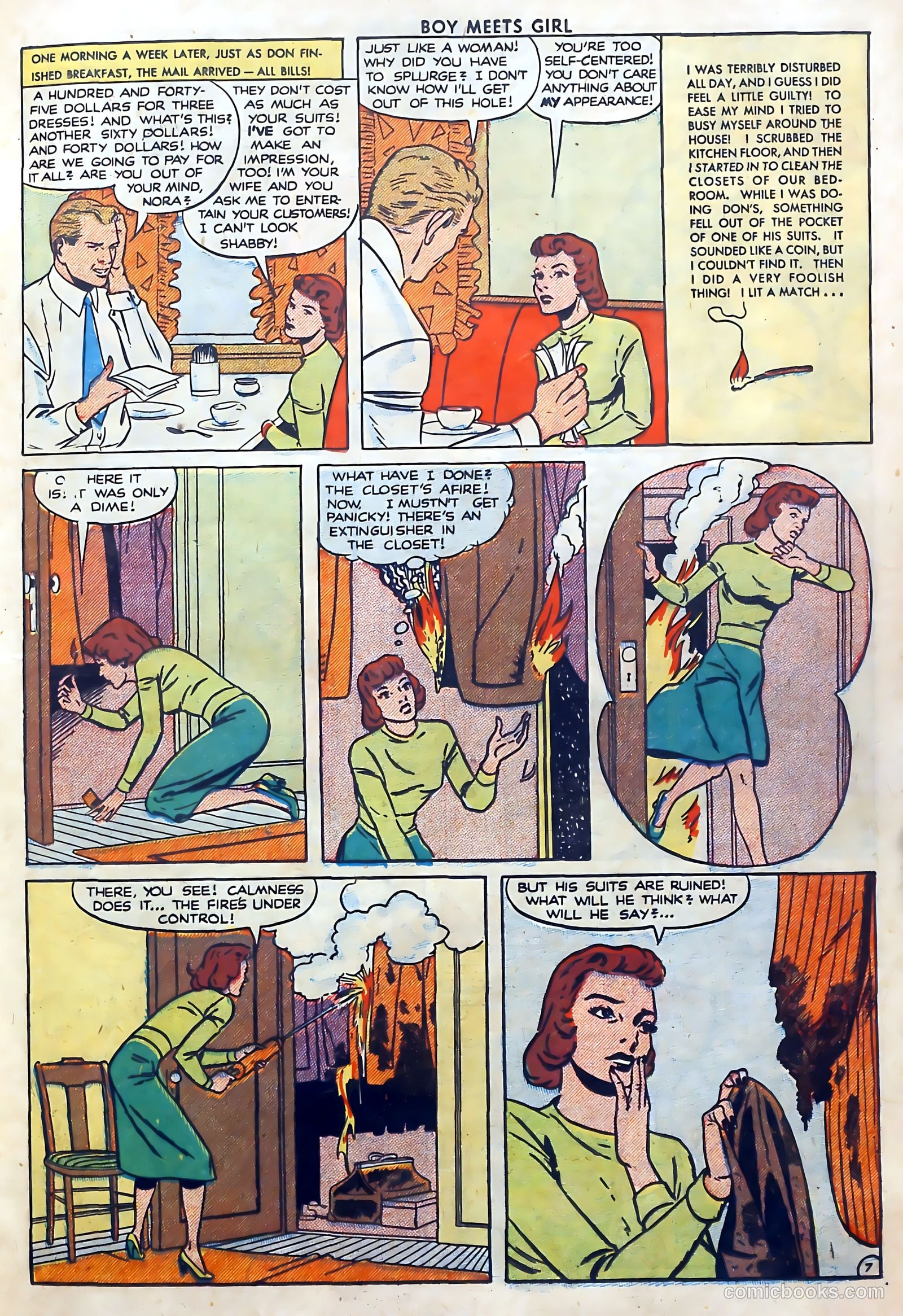 Boy Meets Girl #8 (1951) — page 19 of 52
