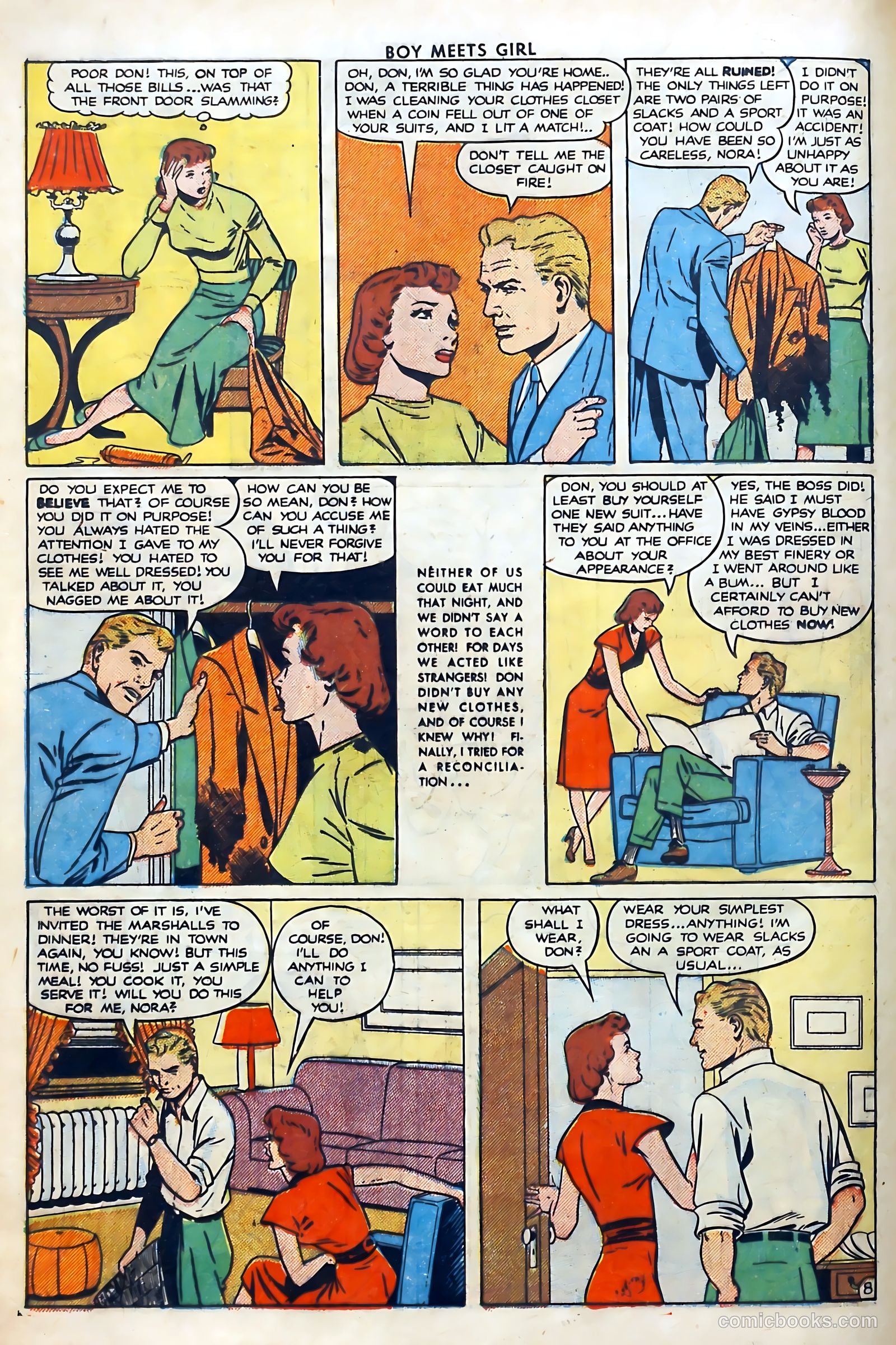 Boy Meets Girl #8 (1951) — page 20 of 52