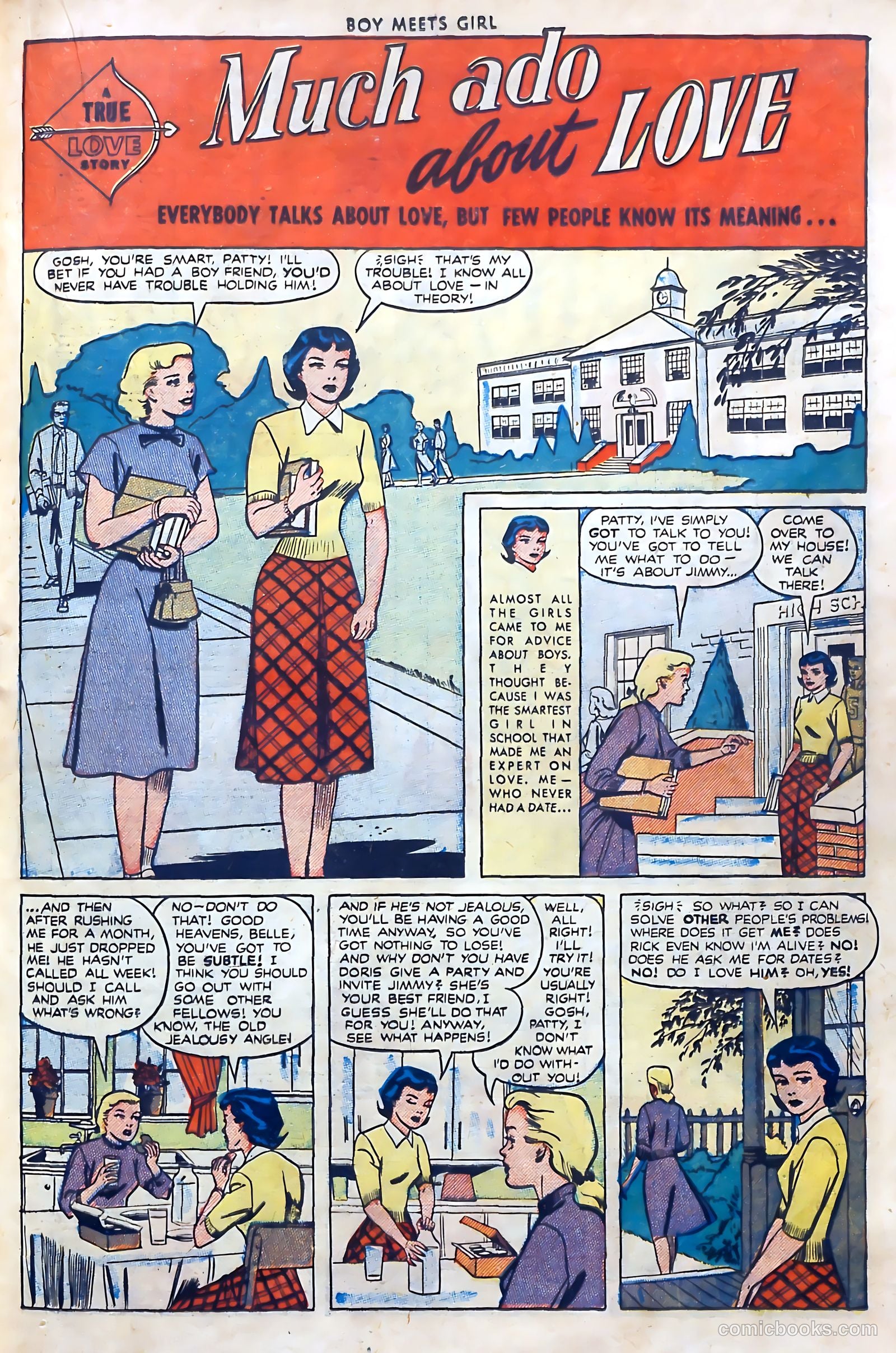 Boy Meets Girl #8 (1951) — page 27 of 52