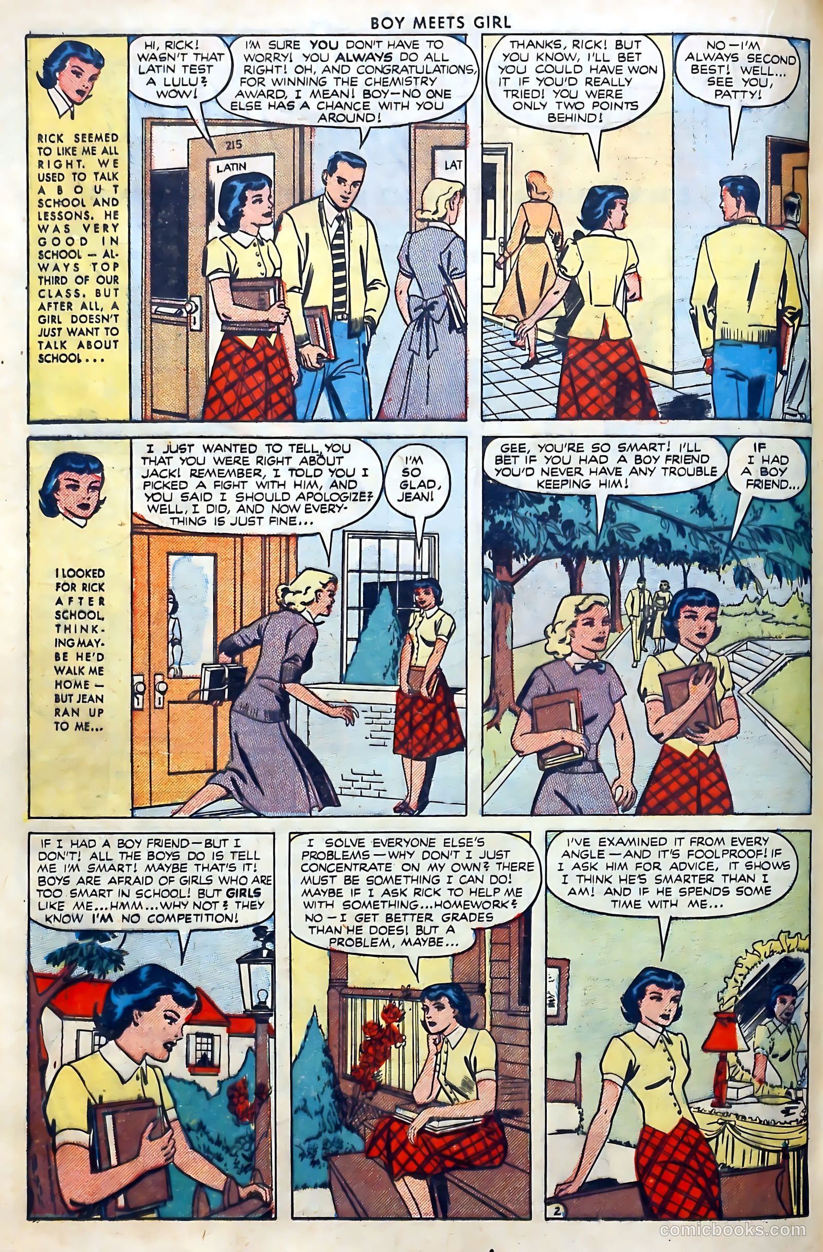 Boy Meets Girl #8 (1951) — page 28 of 52
