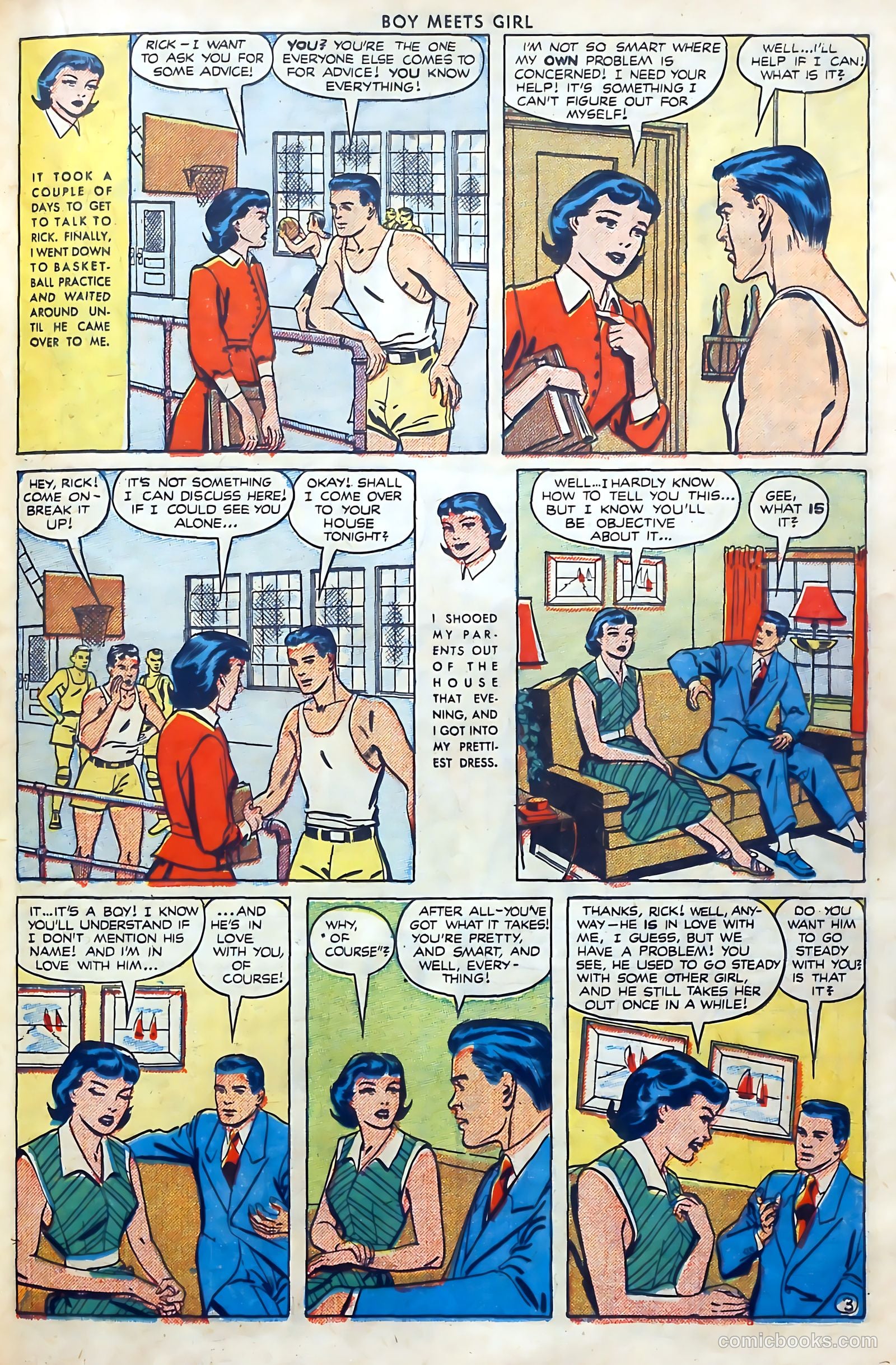 Boy Meets Girl #8 (1951) — page 29 of 52