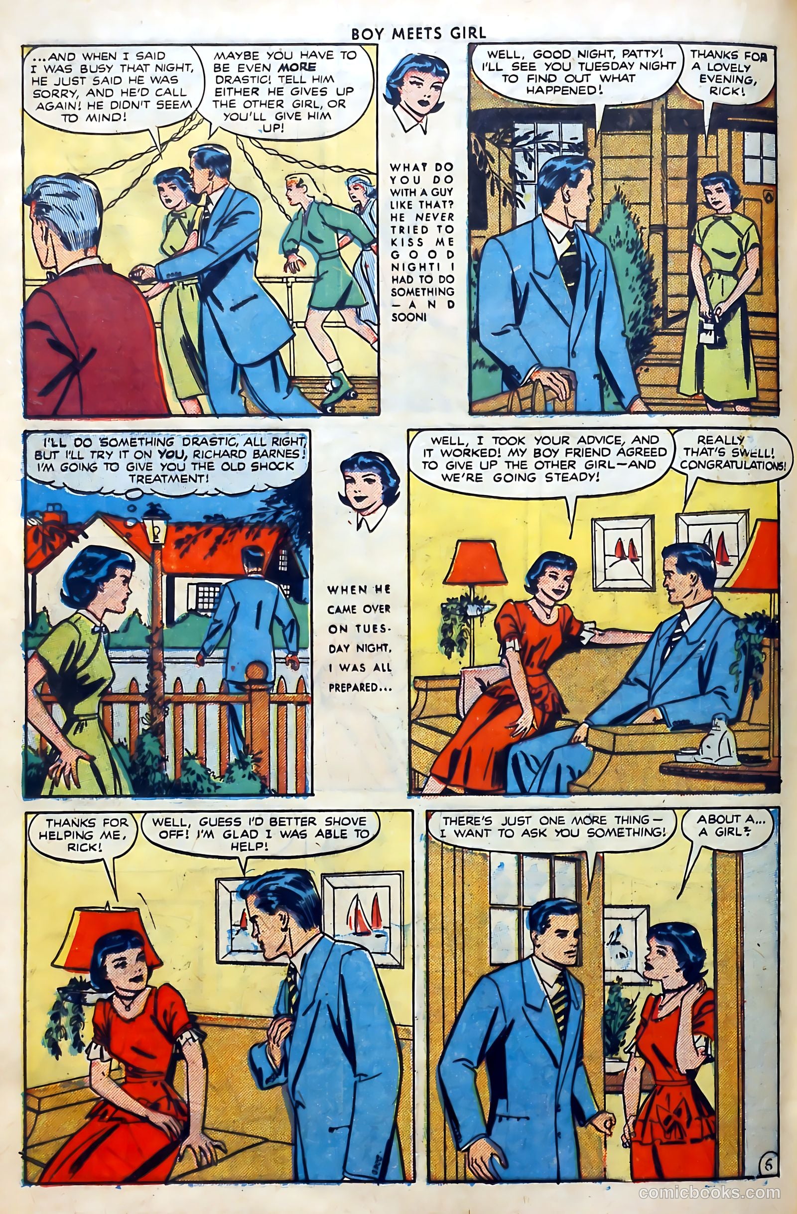 Boy Meets Girl #8 (1951) — page 32 of 52