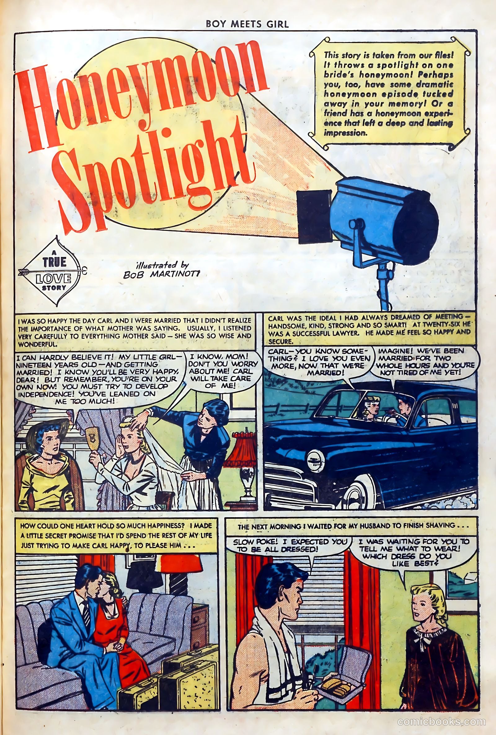 Boy Meets Girl #8 (1951) — page 35 of 52