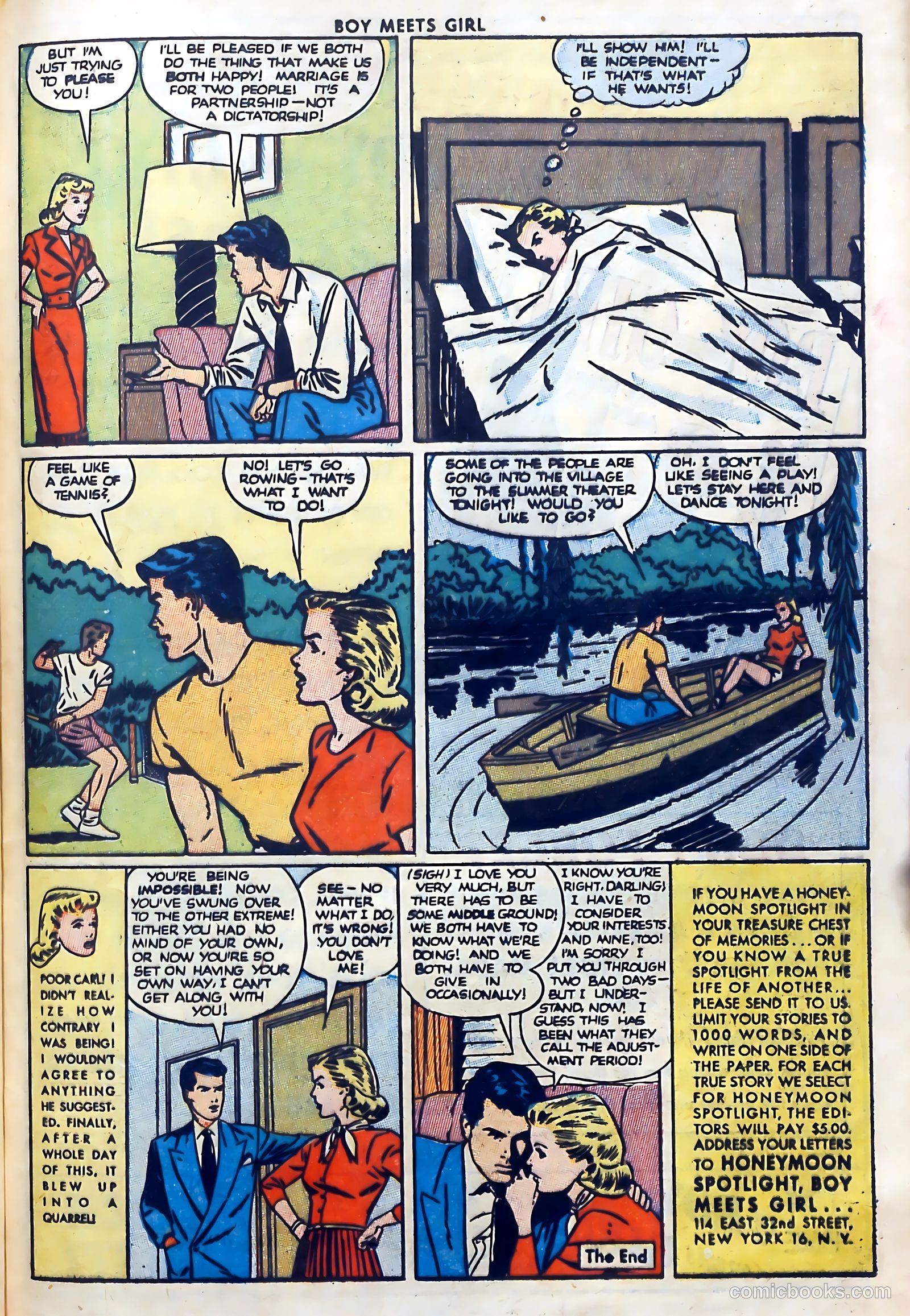 Boy Meets Girl #8 (1951) — page 37 of 52