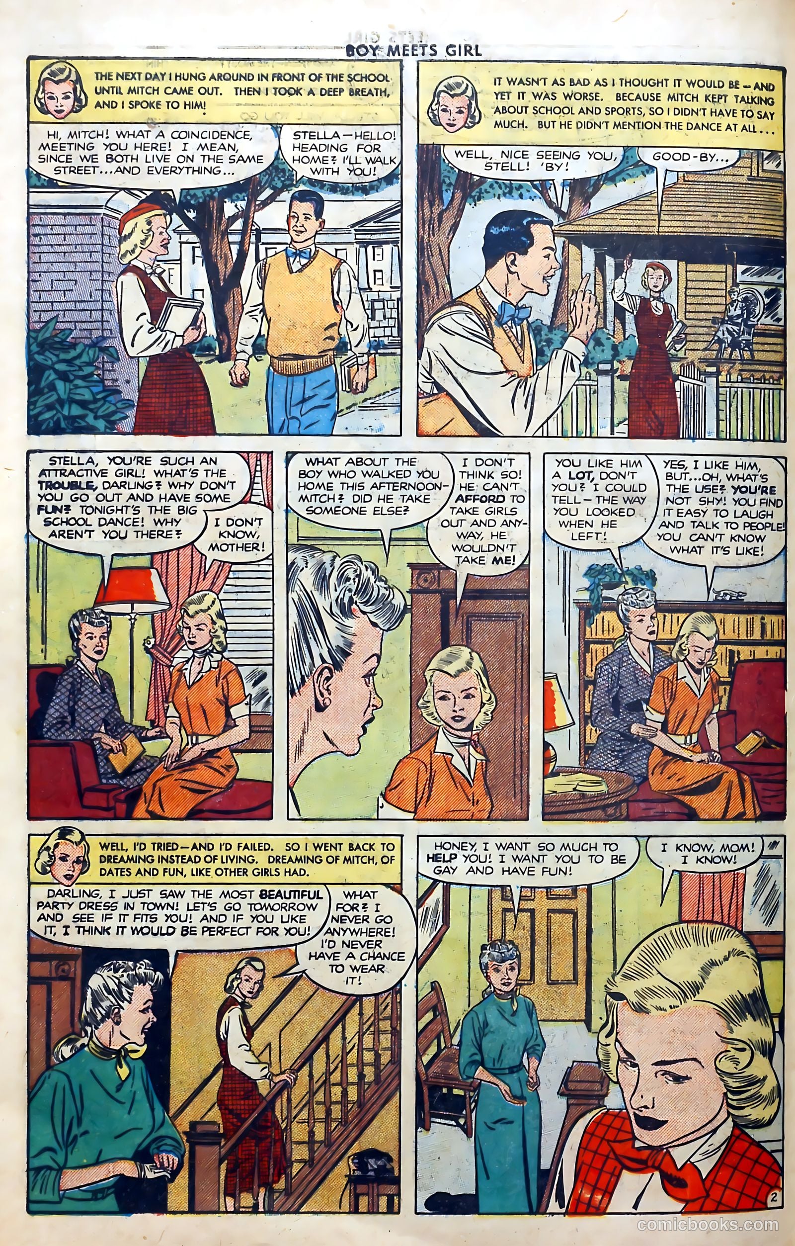 Boy Meets Girl #8 (1951) — page 42 of 52