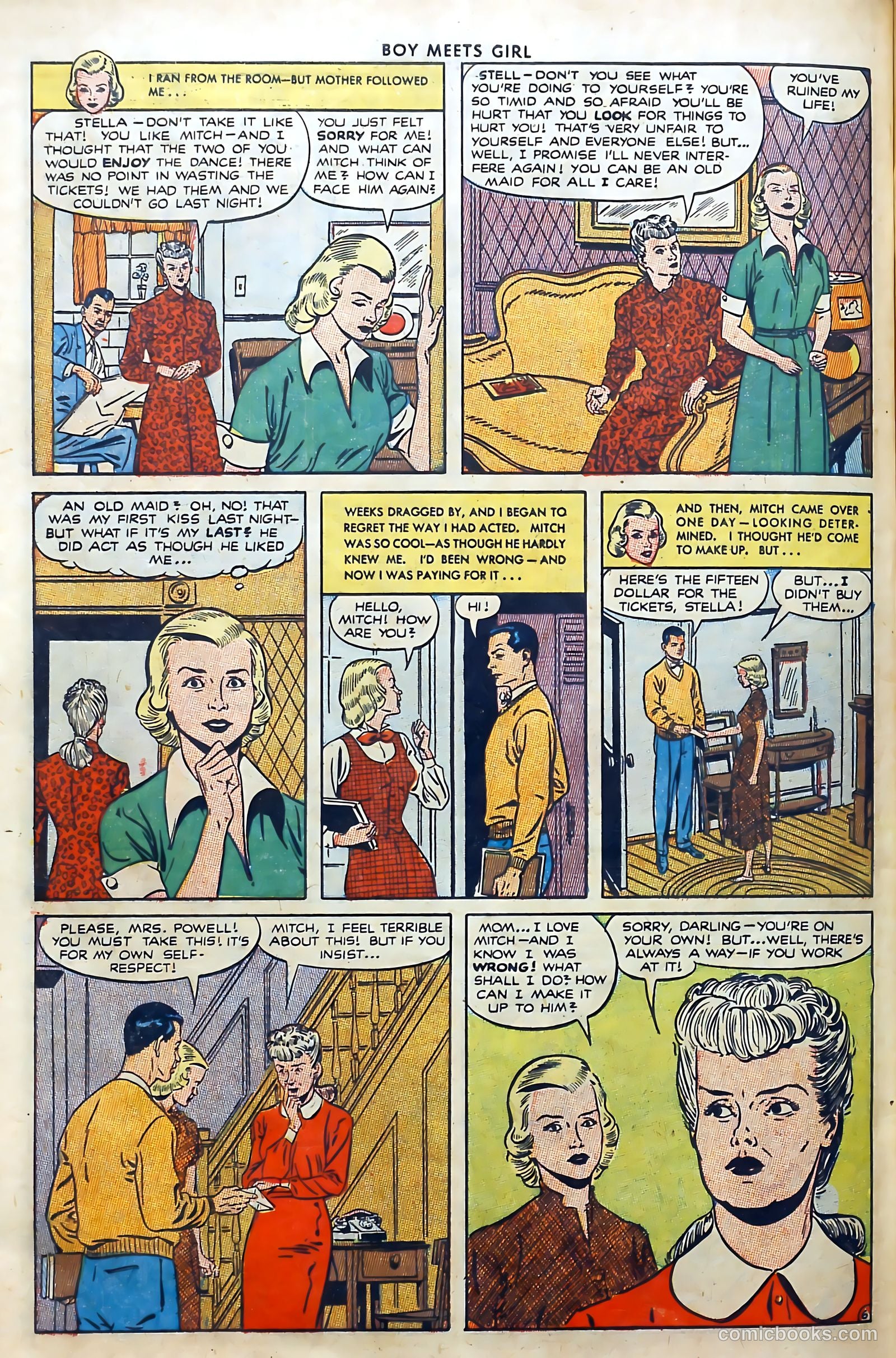 Boy Meets Girl #8 (1951) — page 46 of 52