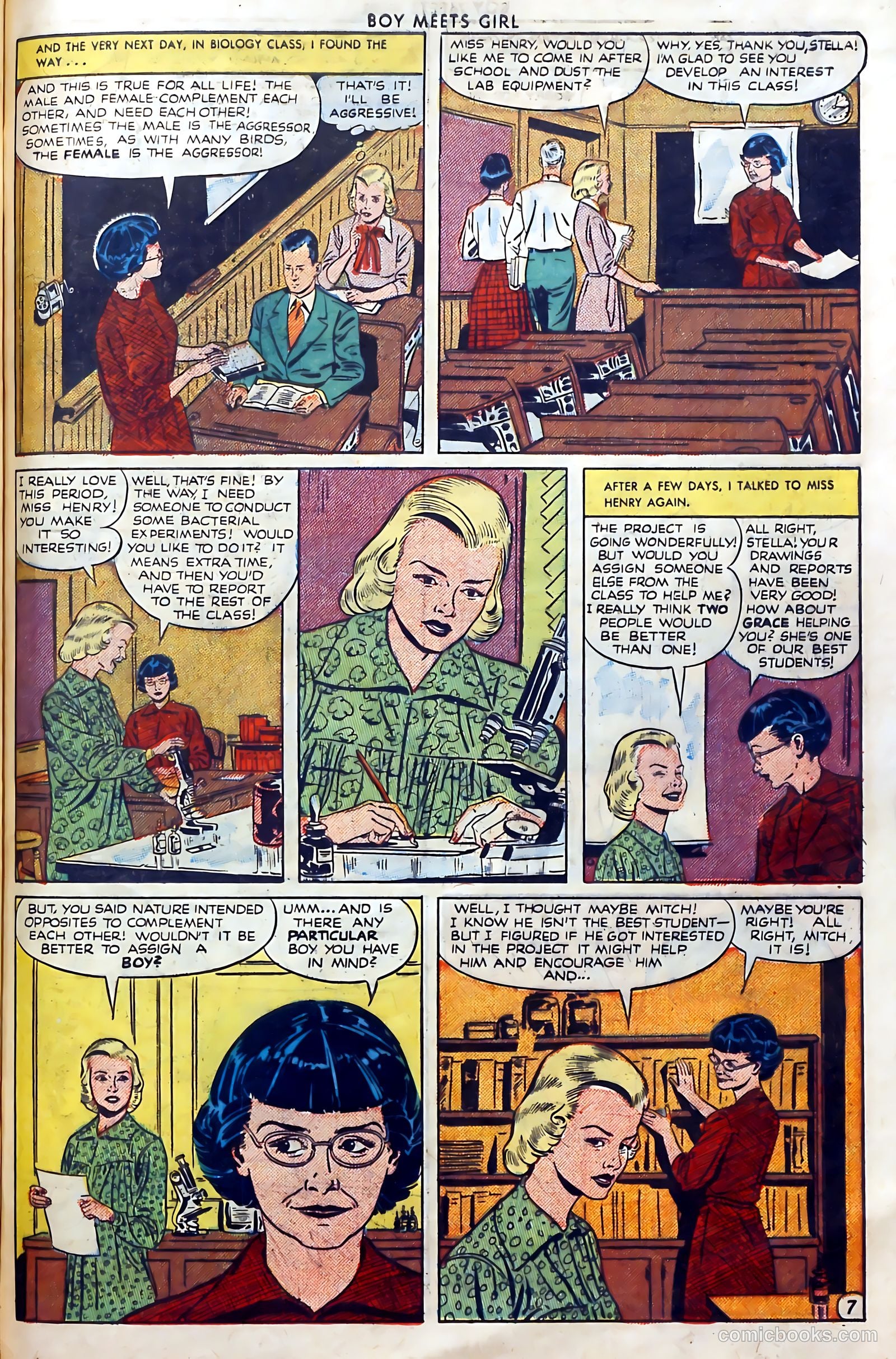 Boy Meets Girl #8 (1951) — page 47 of 52