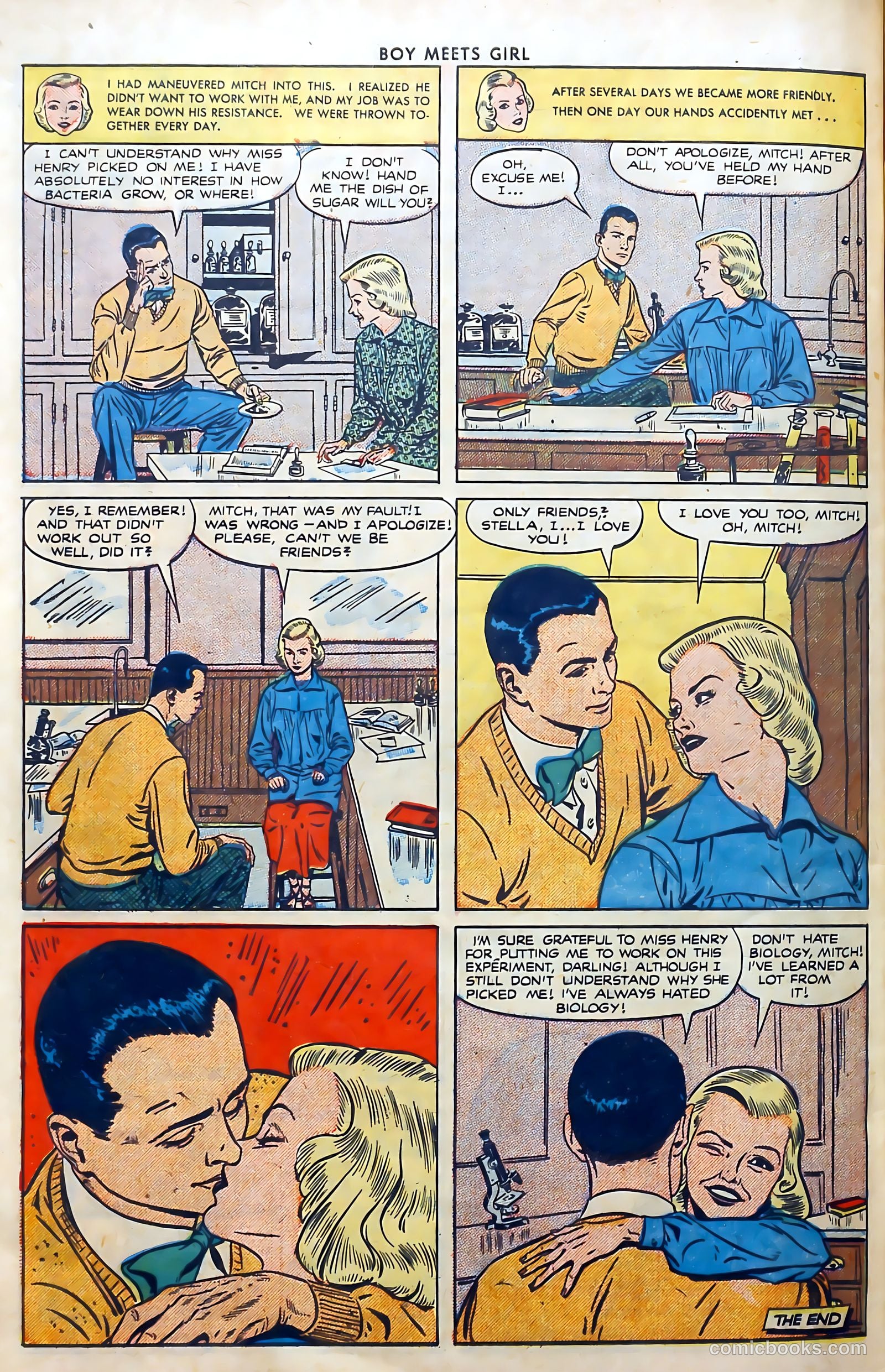 Boy Meets Girl #8 (1951) — page 48 of 52