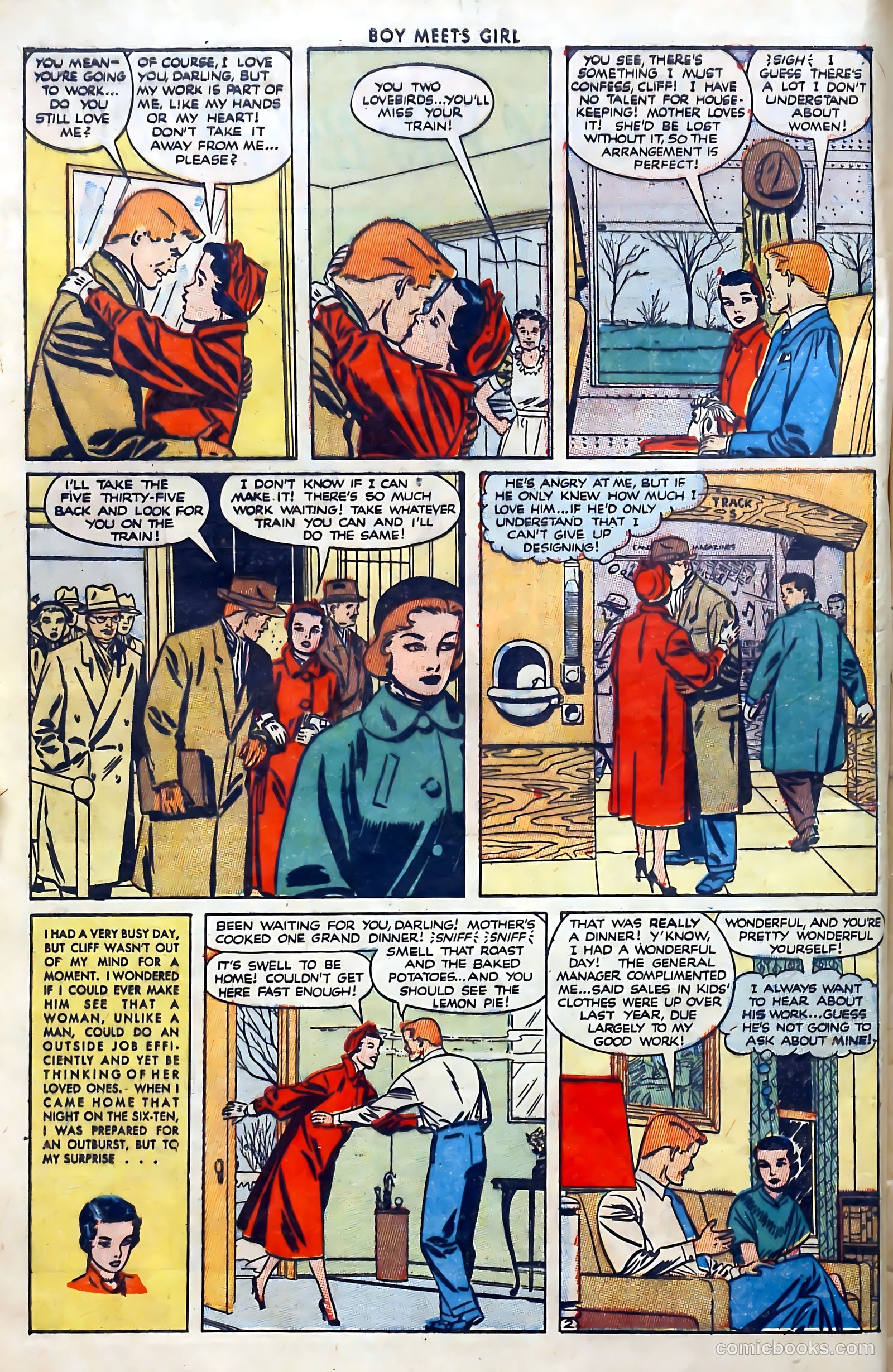 Boy Meets Girl #9 (1951) — page 4 of 52