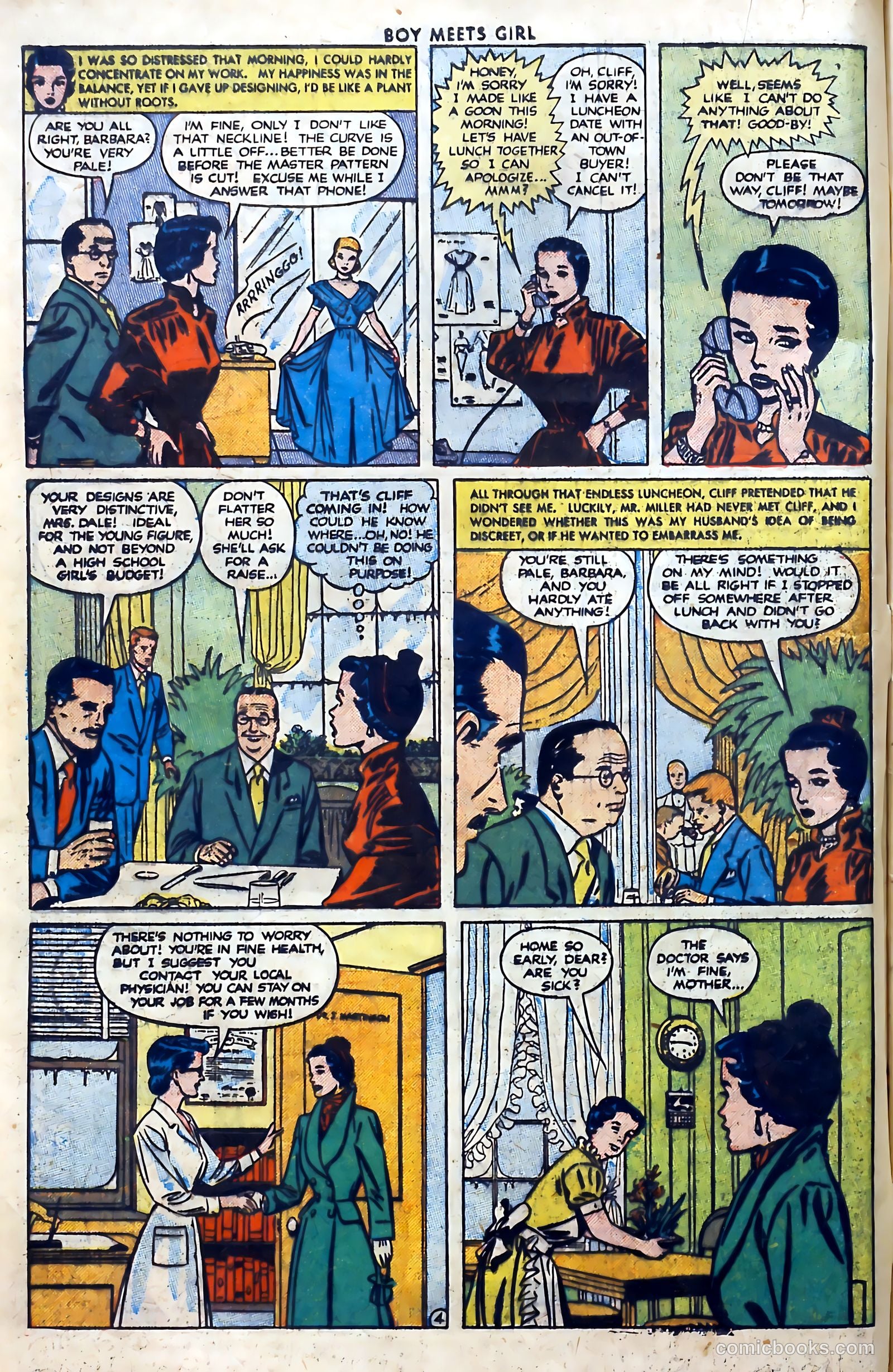 Boy Meets Girl #9 (1951) — page 6 of 52