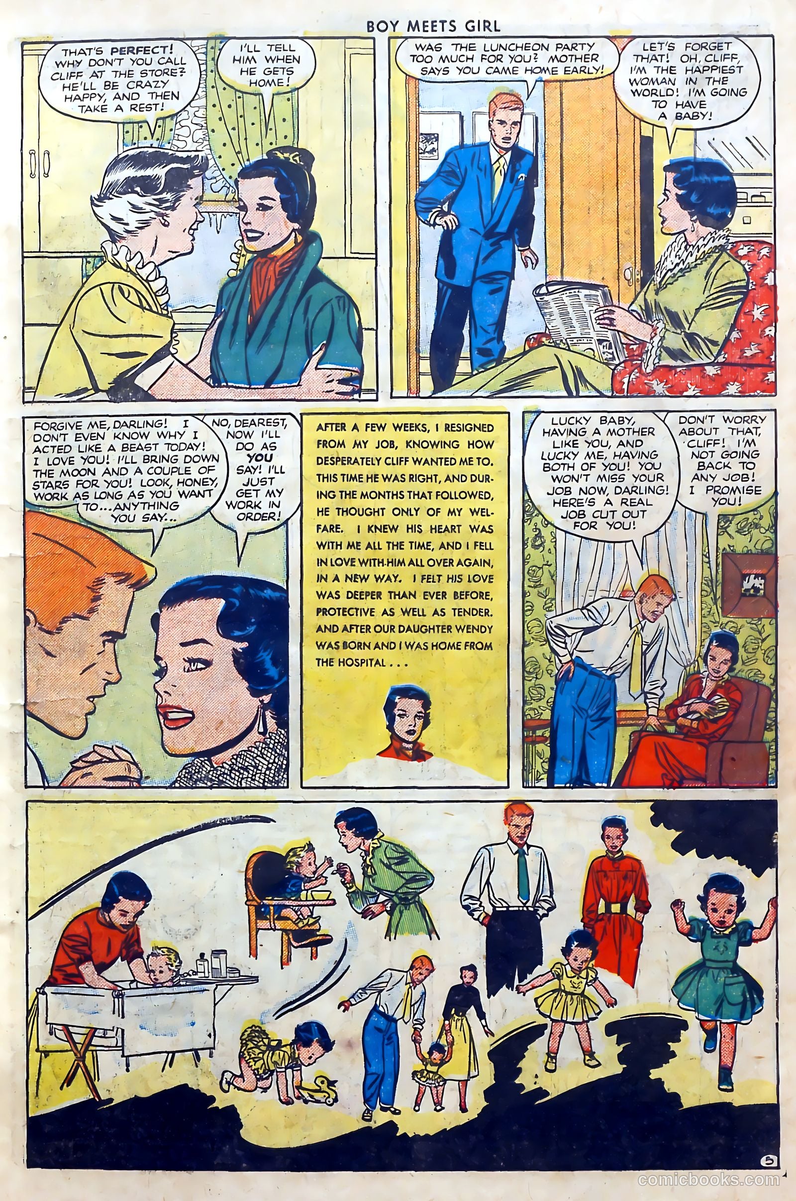 Boy Meets Girl #9 (1951) — page 7 of 52