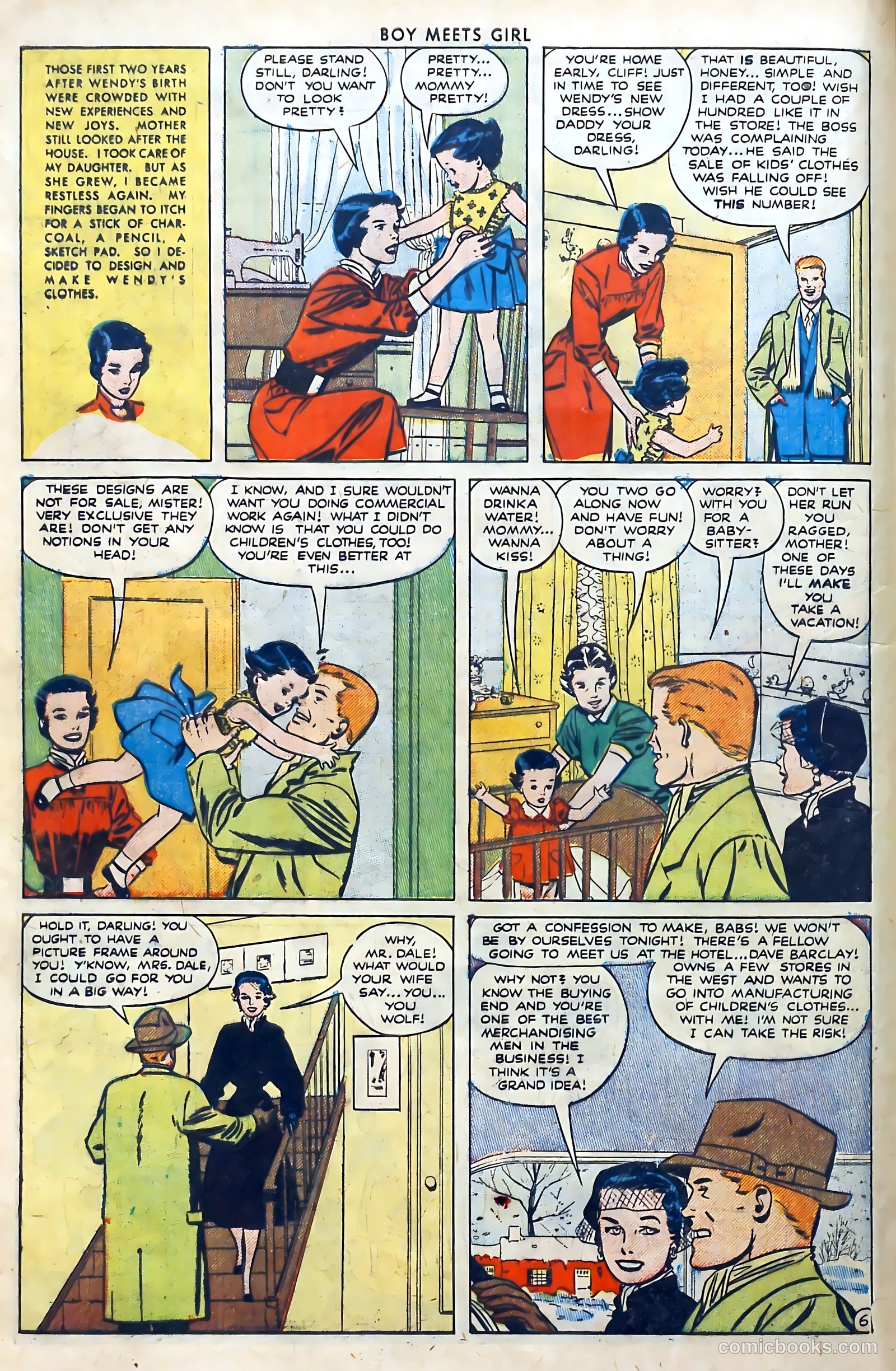 Boy Meets Girl #9 (1951) — page 8 of 52