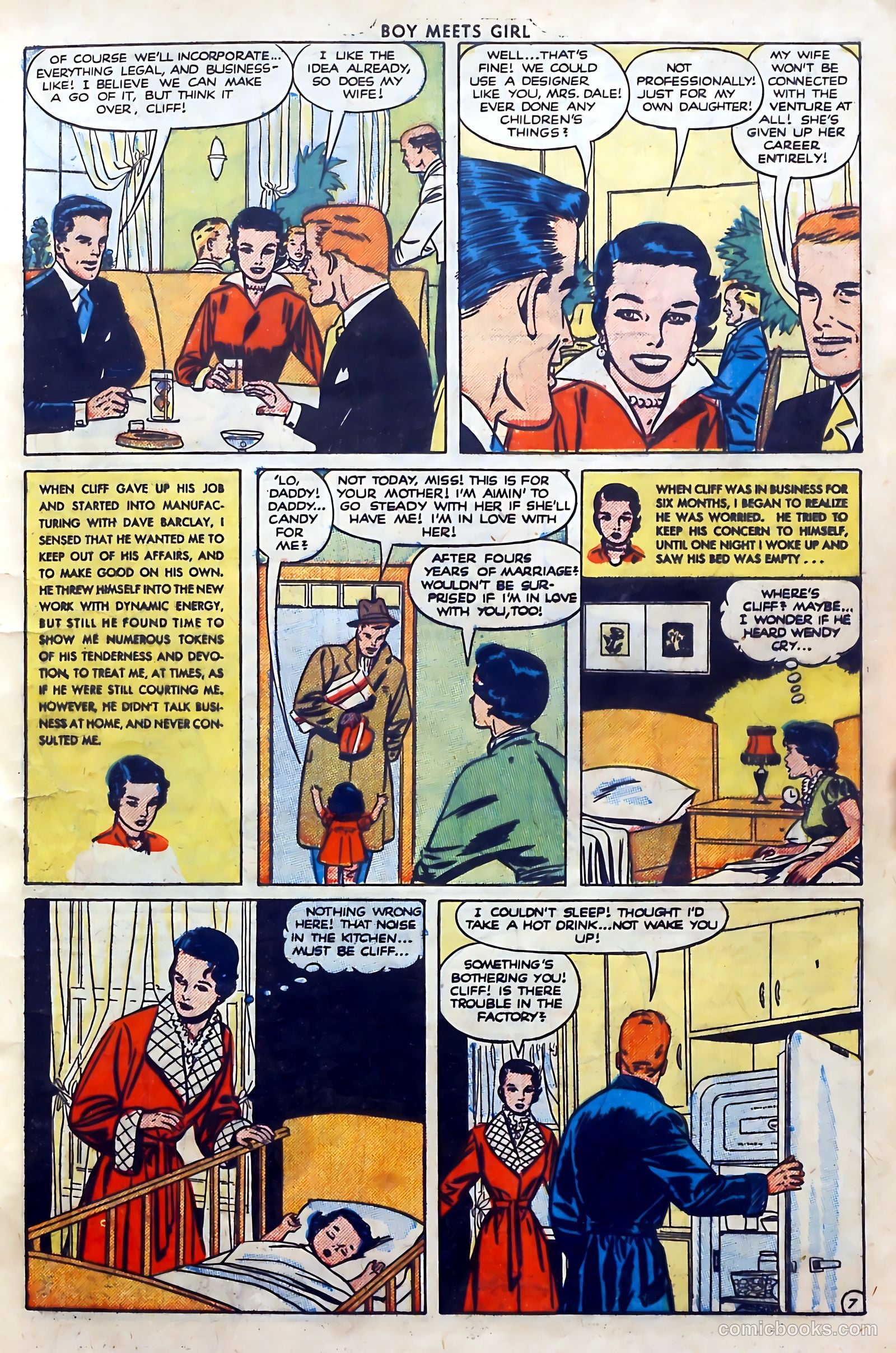 Boy Meets Girl #9 (1951) — page 9 of 52