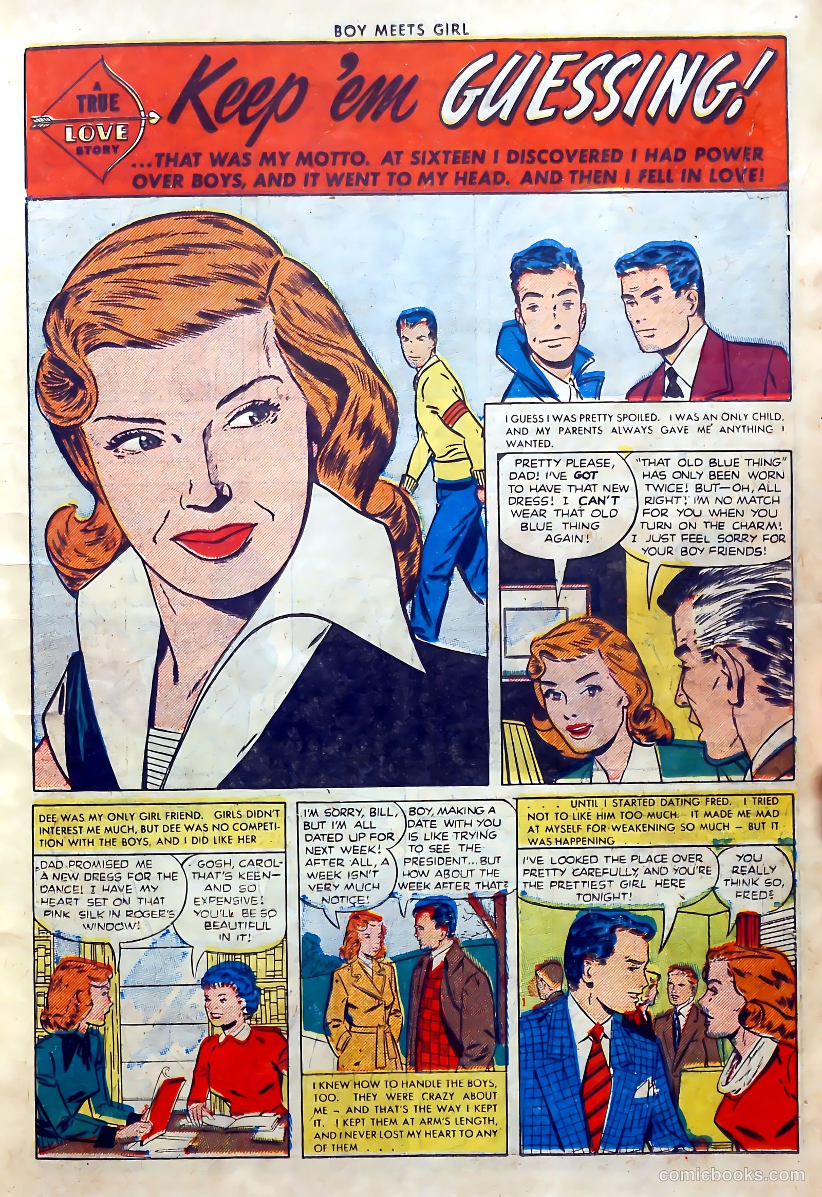 Boy Meets Girl #9 (1951) — page 15 of 52
