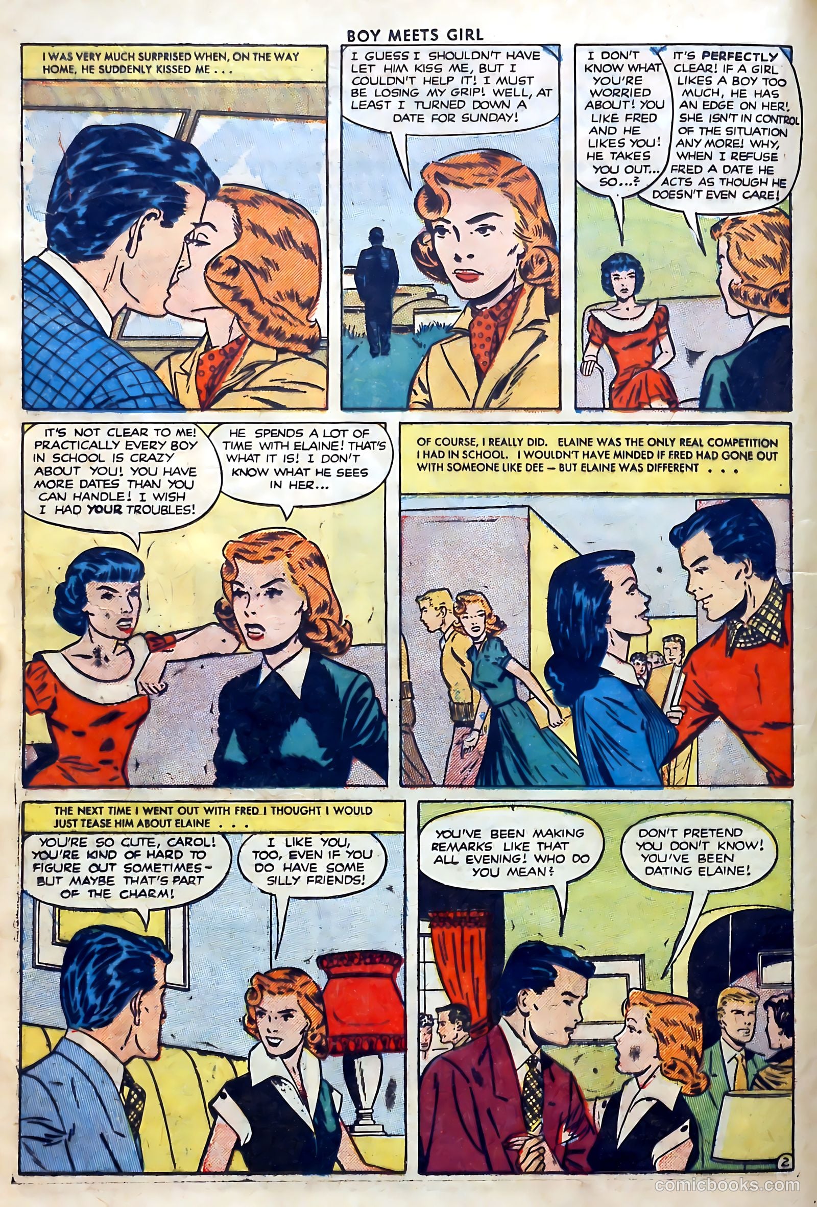 Boy Meets Girl #9 (1951) — page 16 of 52
