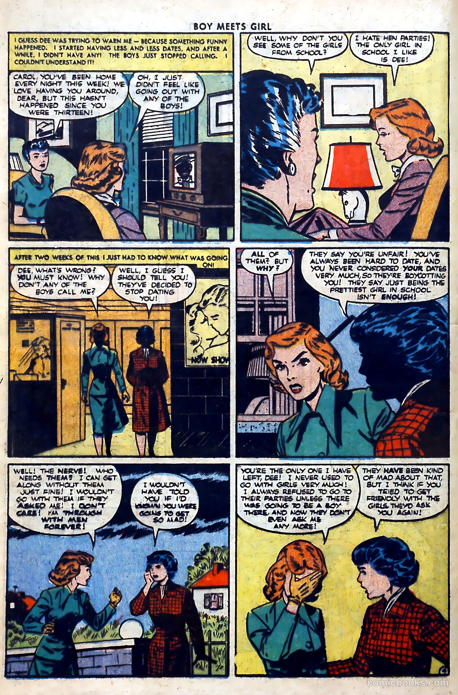 Boy Meets Girl #9 (1951) — page 18 of 52