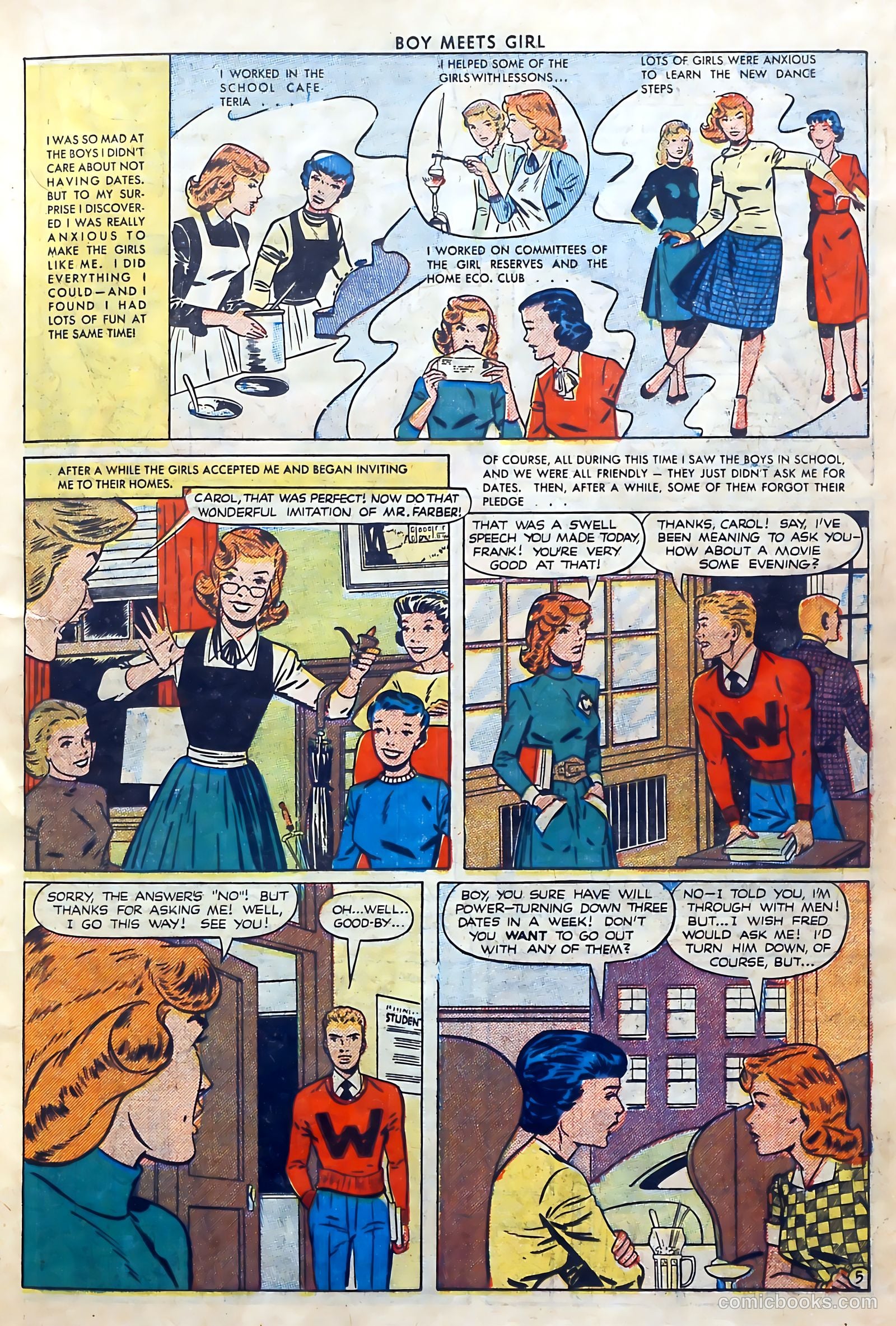 Boy Meets Girl #9 (1951) — page 19 of 52