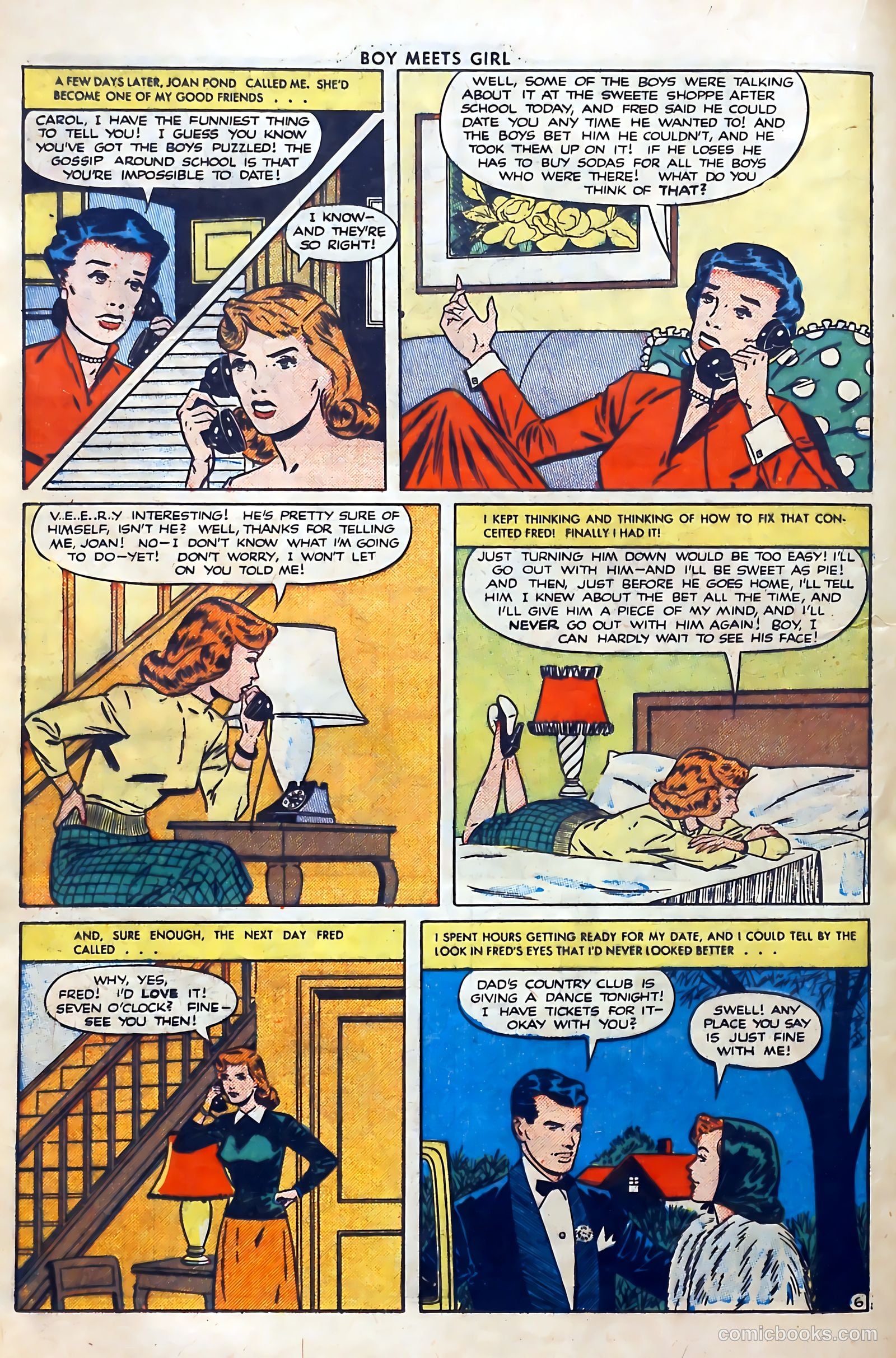 Boy Meets Girl #9 (1951) — page 20 of 52