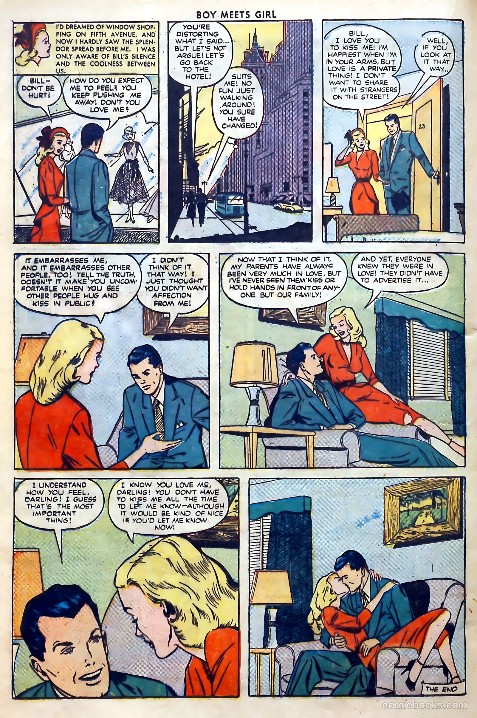 Boy Meets Girl #9 (1951) — page 28 of 52