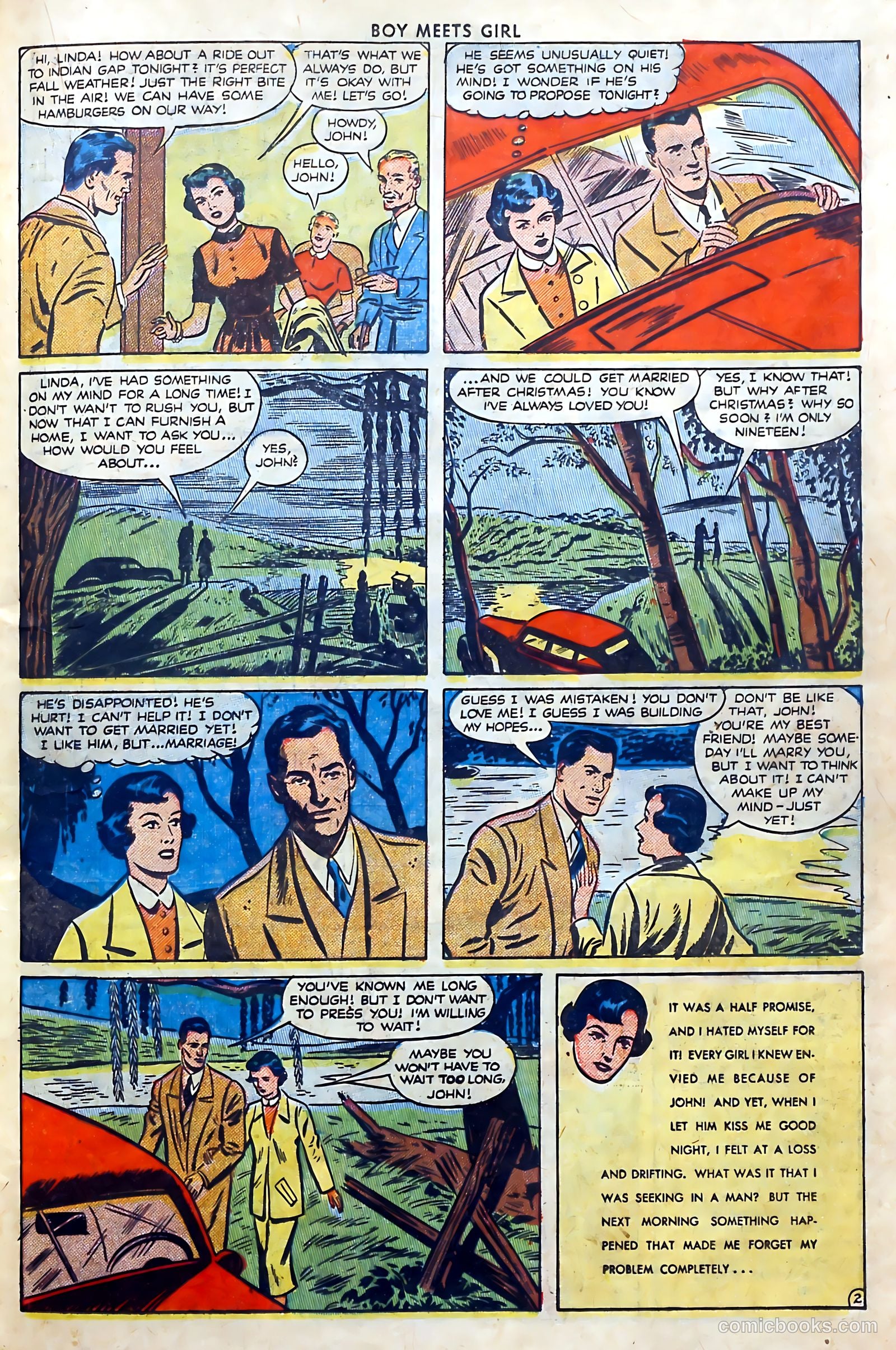 Boy Meets Girl #9 (1951) — page 31 of 52