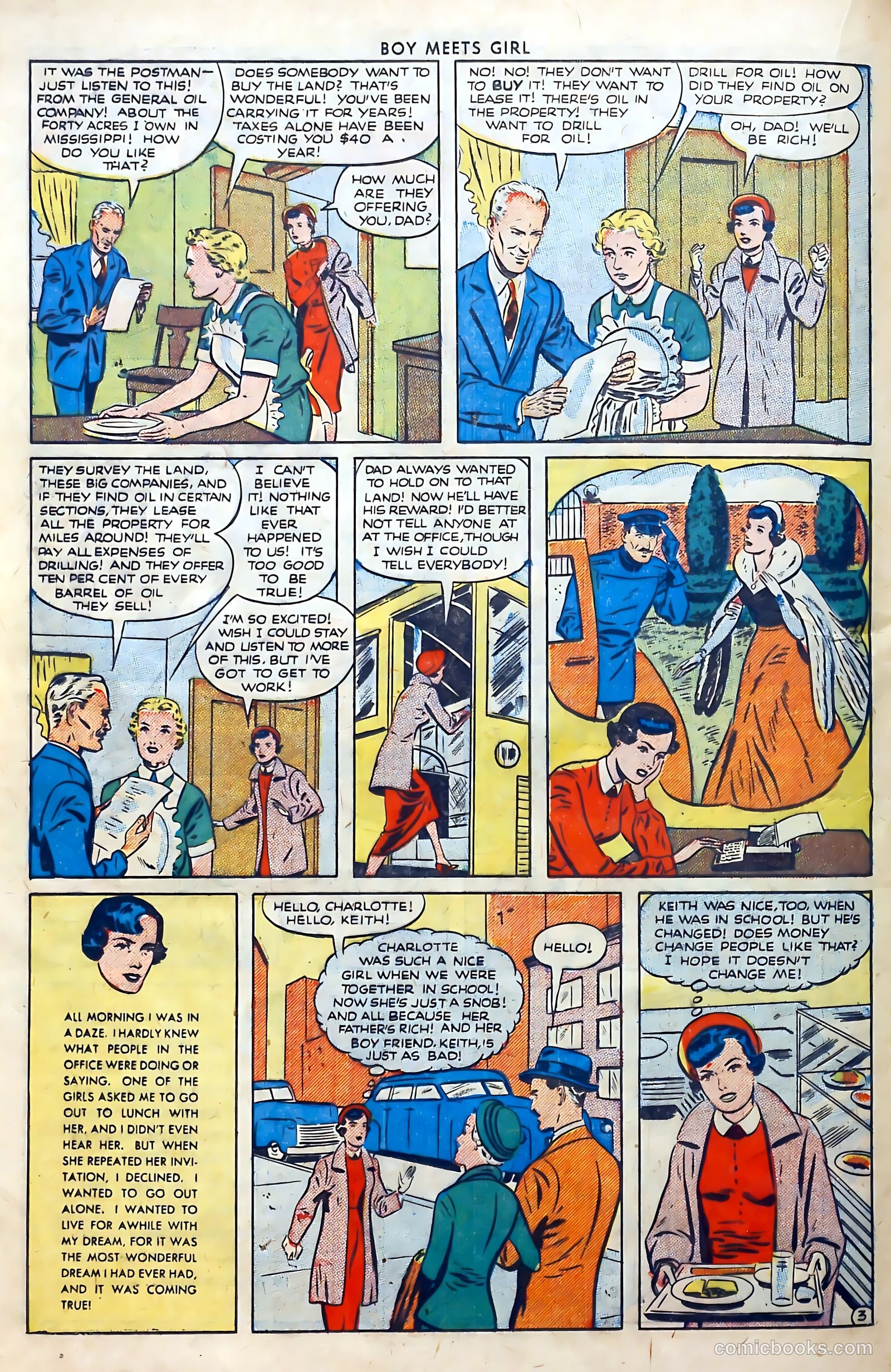 Boy Meets Girl #9 (1951) — page 32 of 52