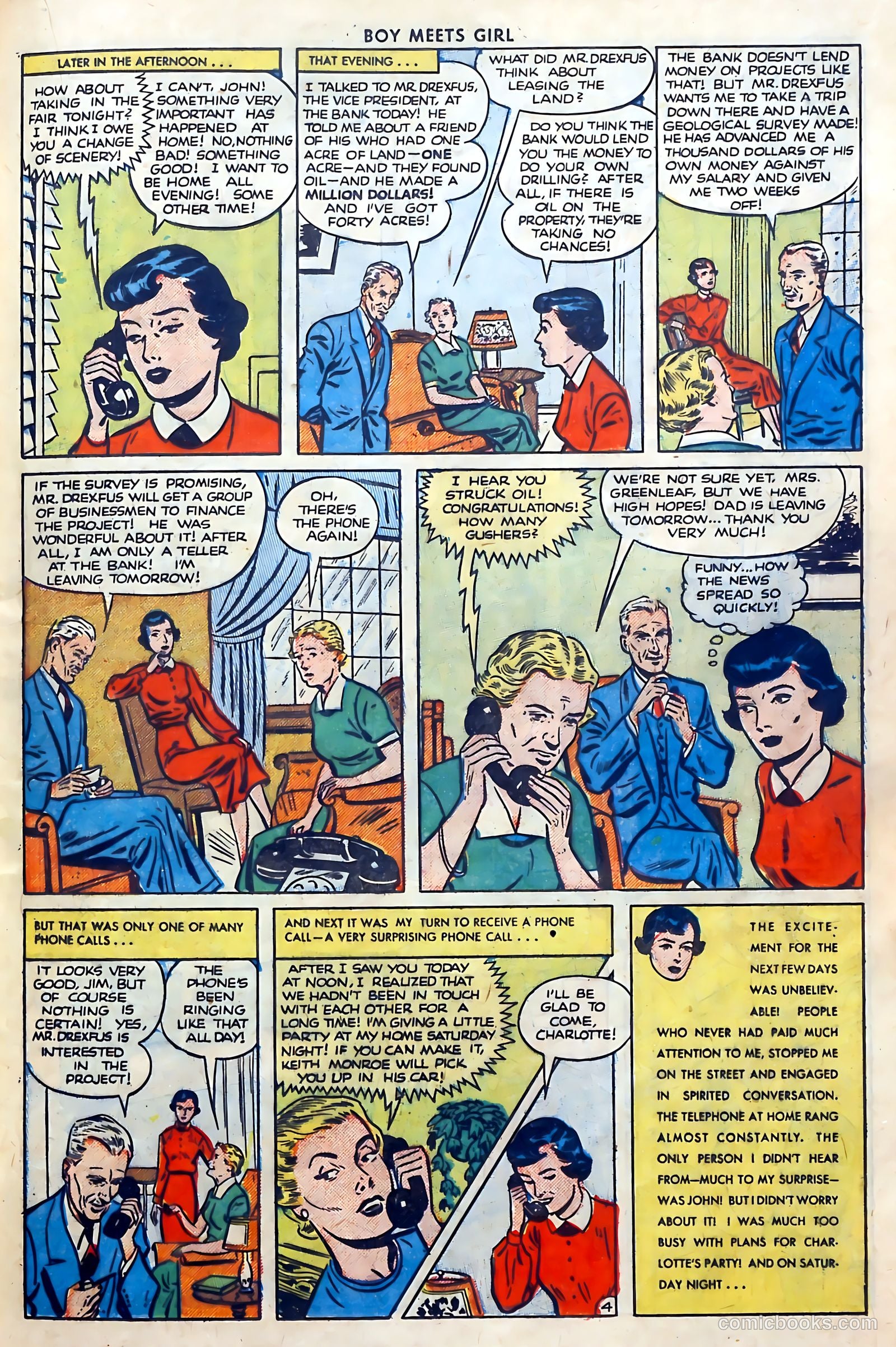Boy Meets Girl #9 (1951) — page 33 of 52